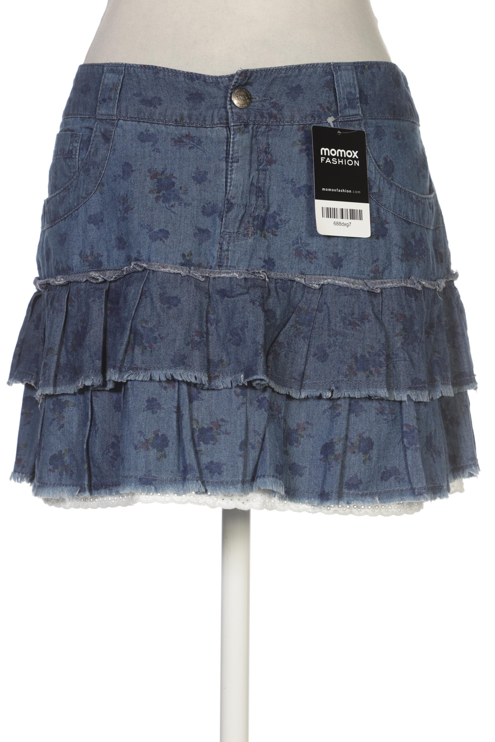

Only Damen Rock, blau, Gr. 40