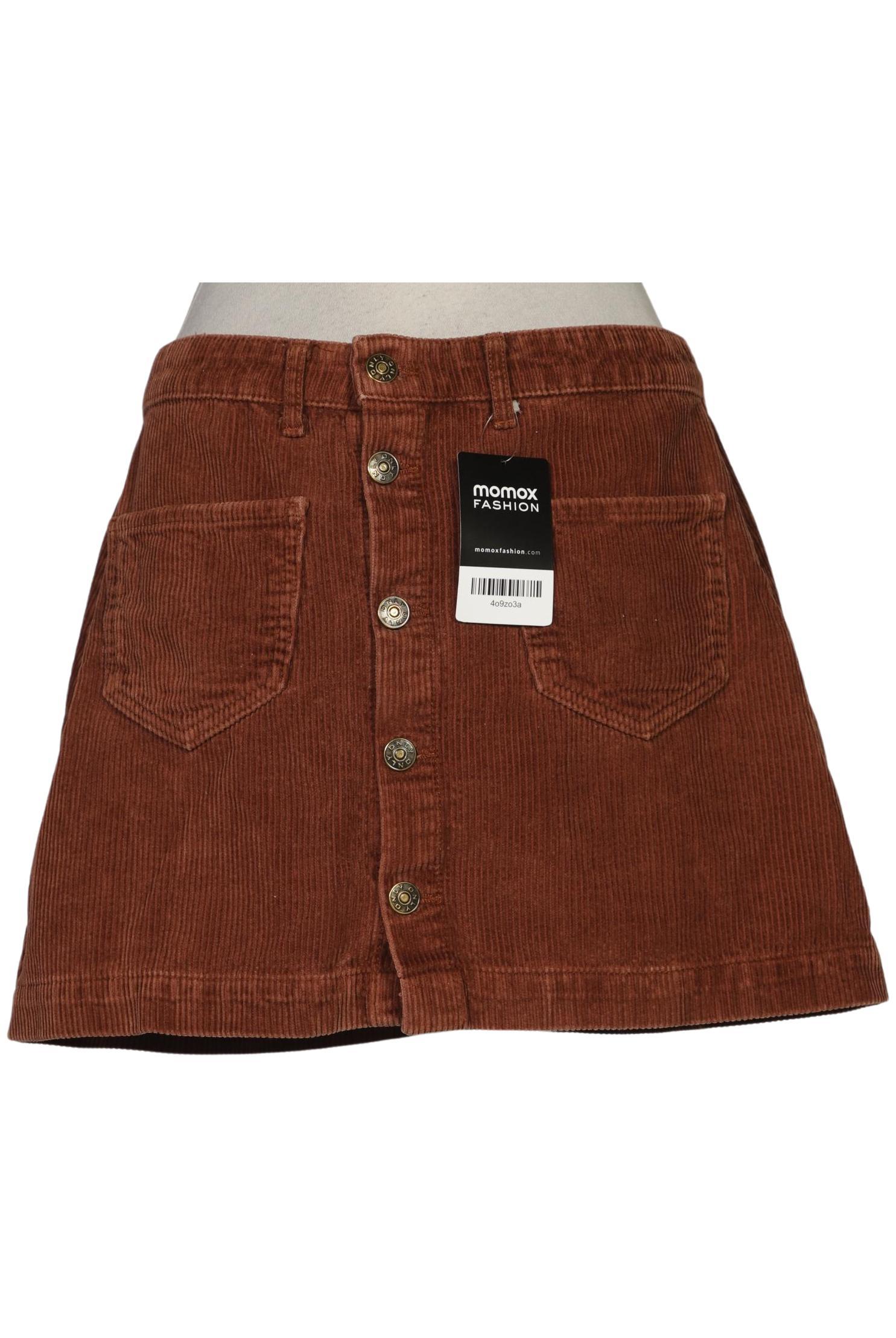 

Only Damen Rock, braun, Gr. 38