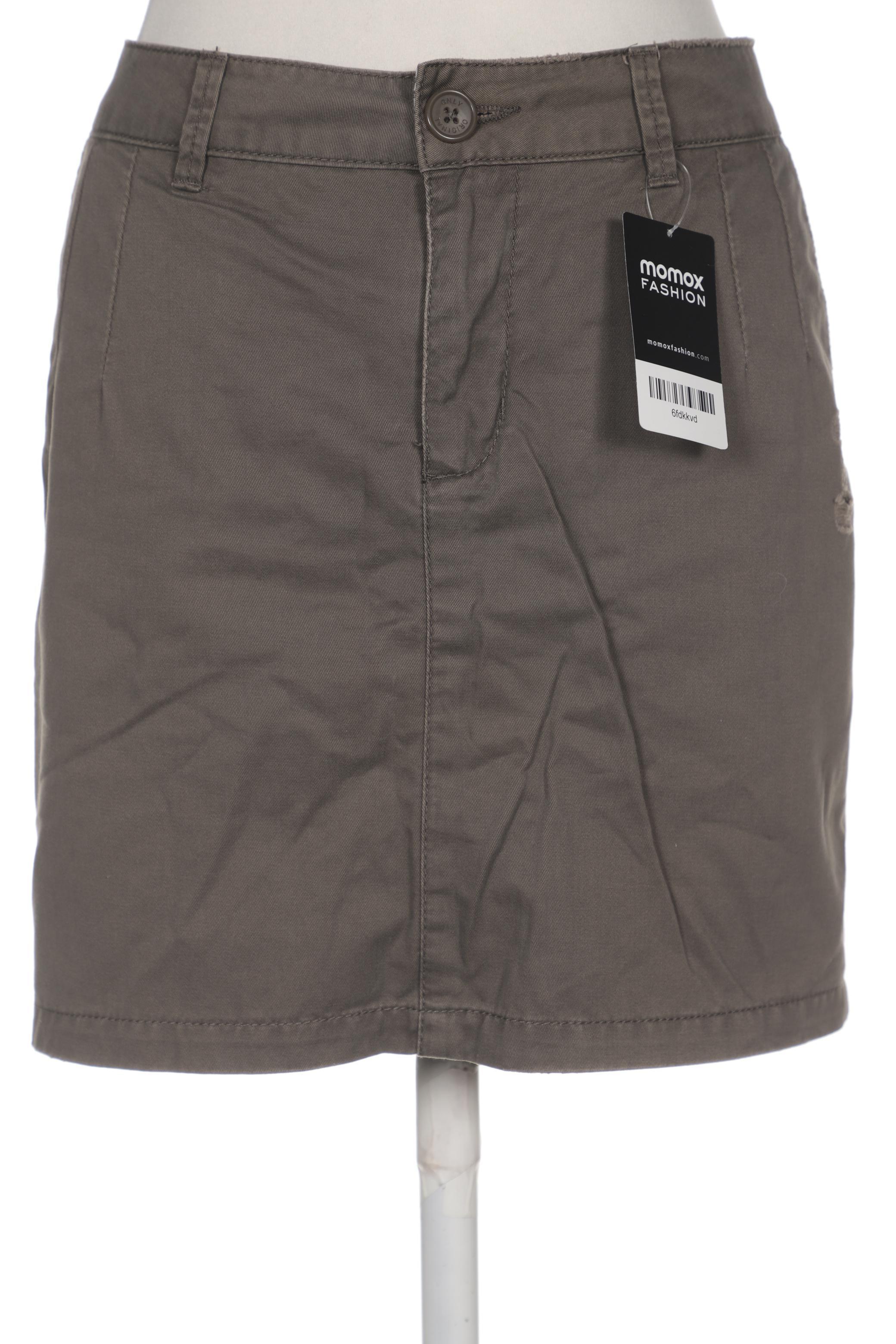 

ONLY Damen Rock, grau