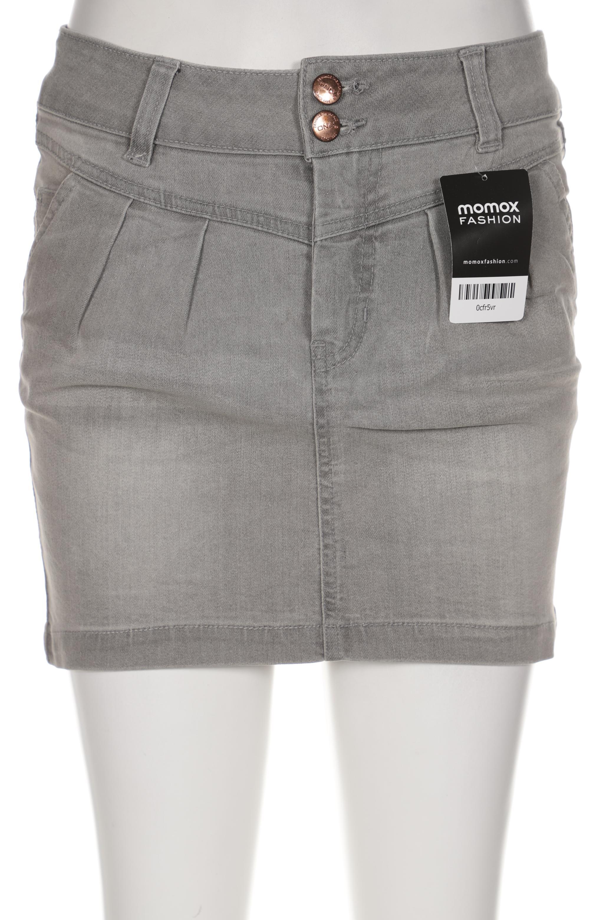

Only Damen Rock, grau, Gr. 27