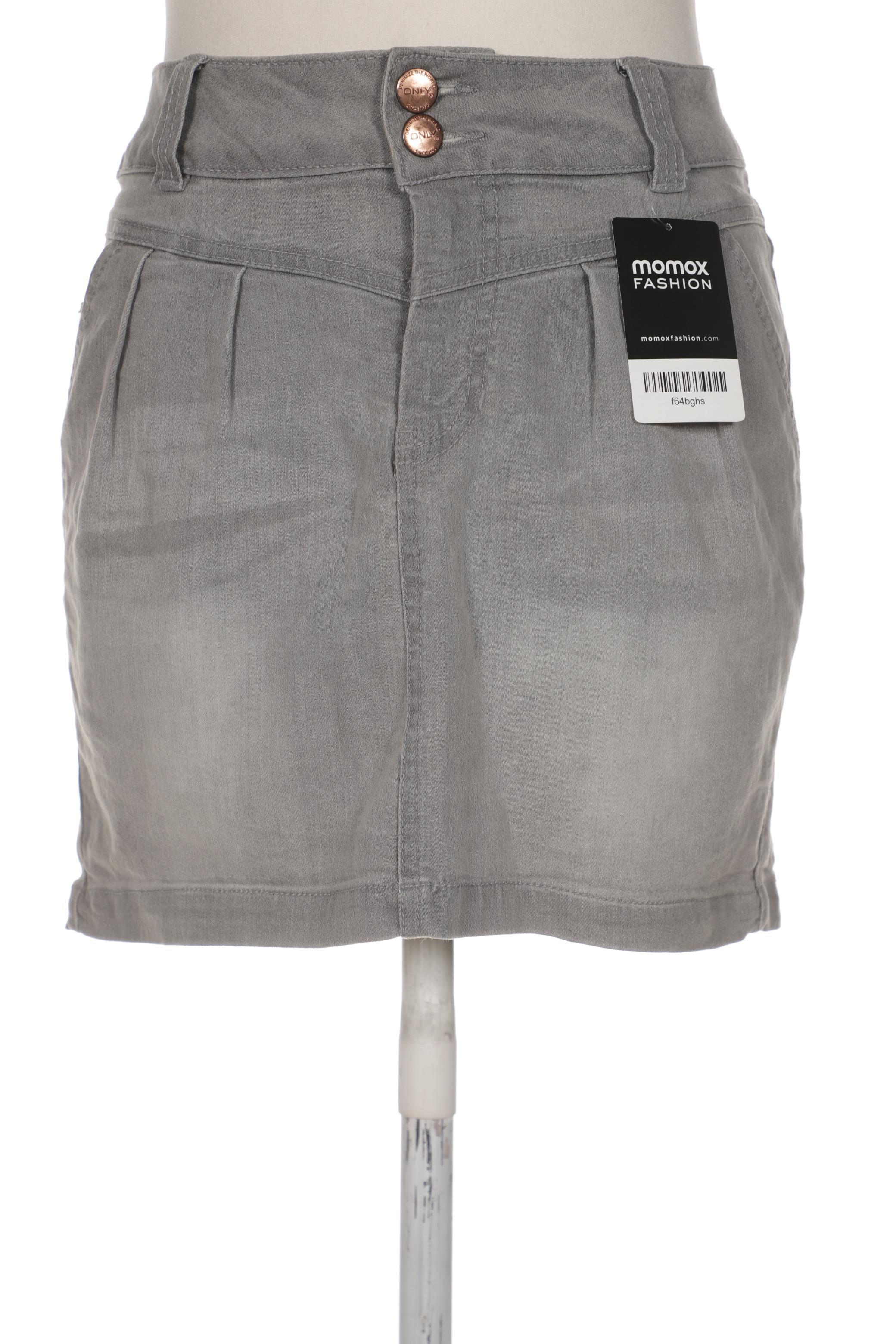 

Only Damen Rock, grau, Gr. 29
