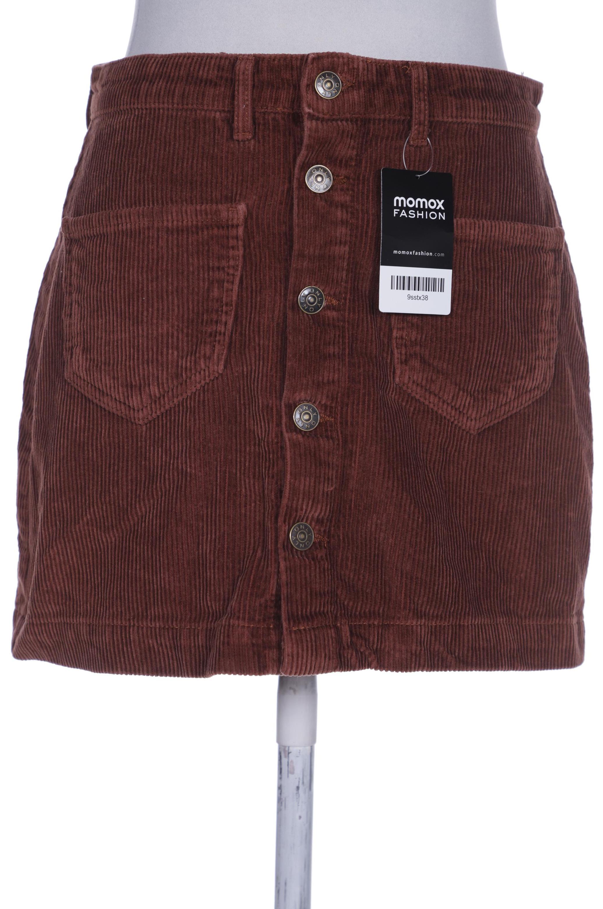 

Only Damen Rock, braun, Gr. 38