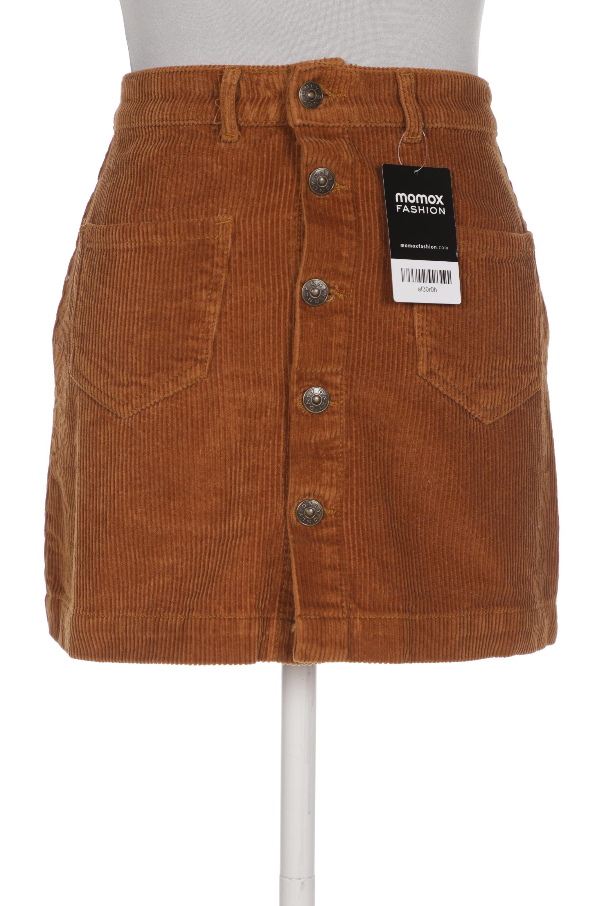 

Only Damen Rock, braun, Gr. 34