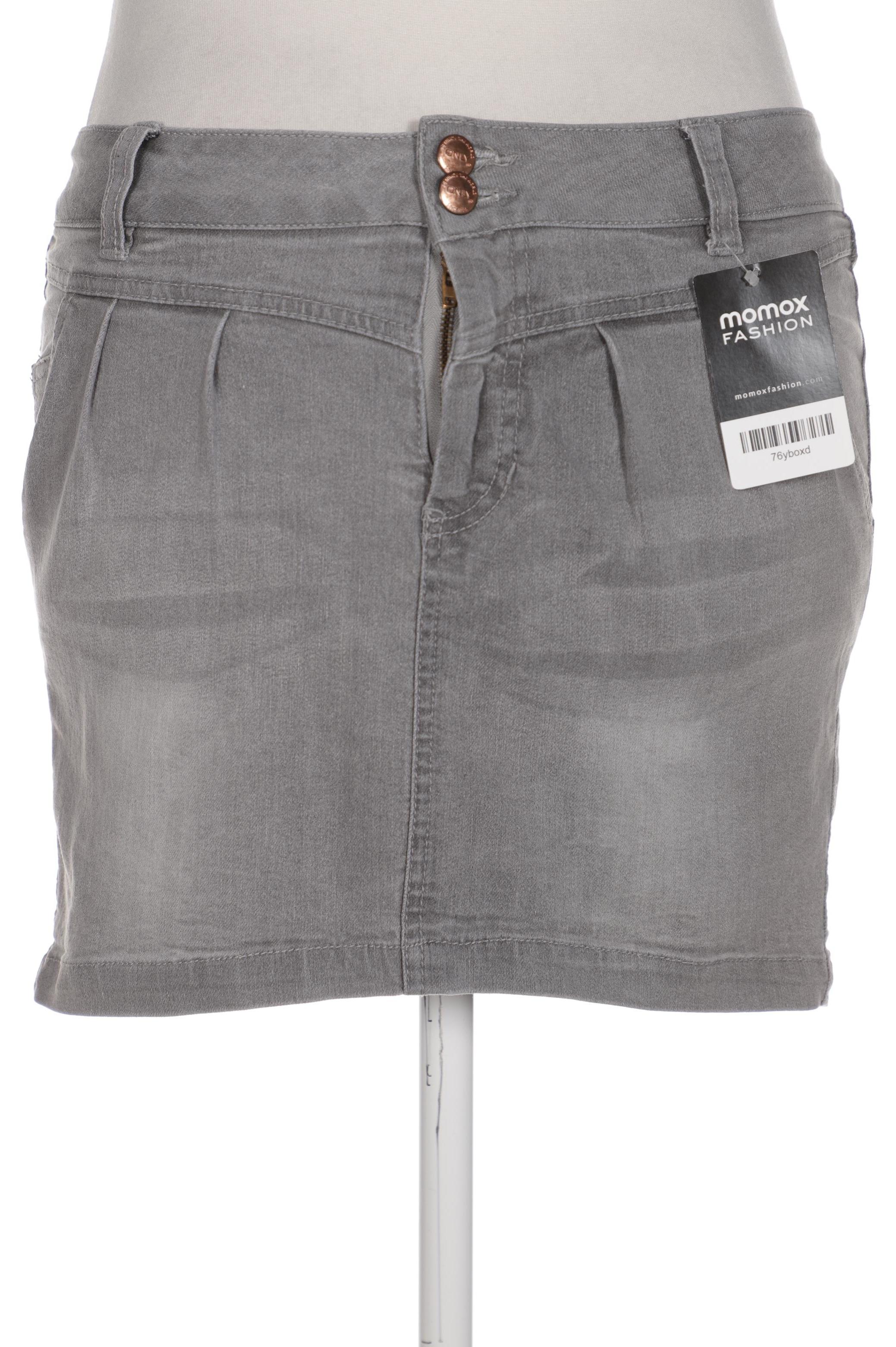 

Only Damen Rock, grau, Gr. 29