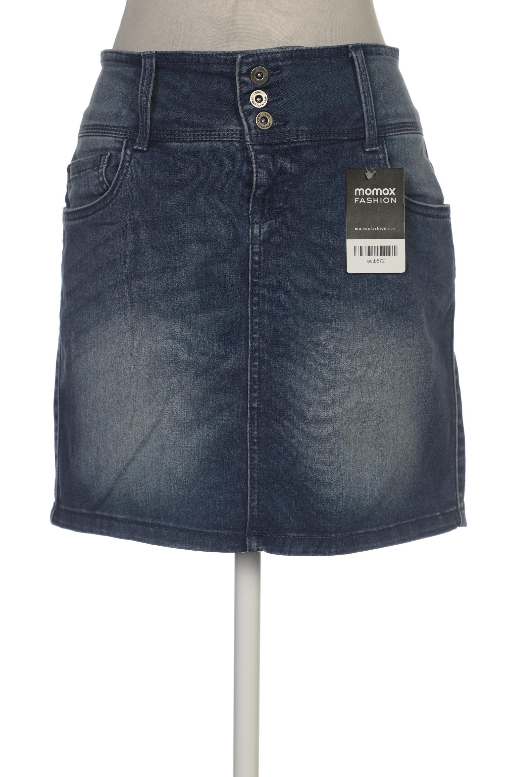 

Only Damen Rock, blau, Gr. 30