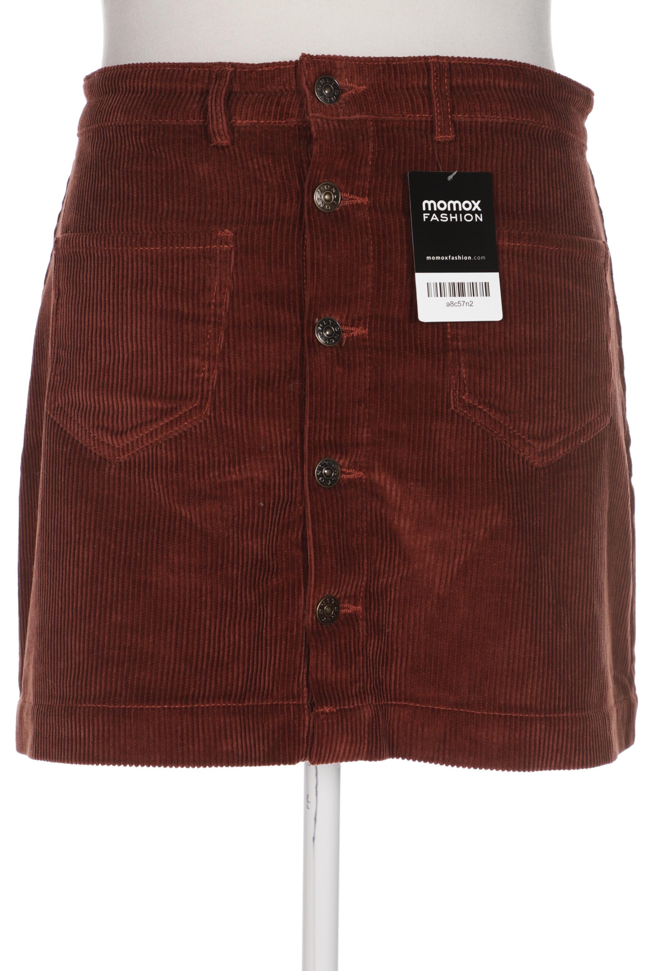 

Only Damen Rock, braun, Gr. 42