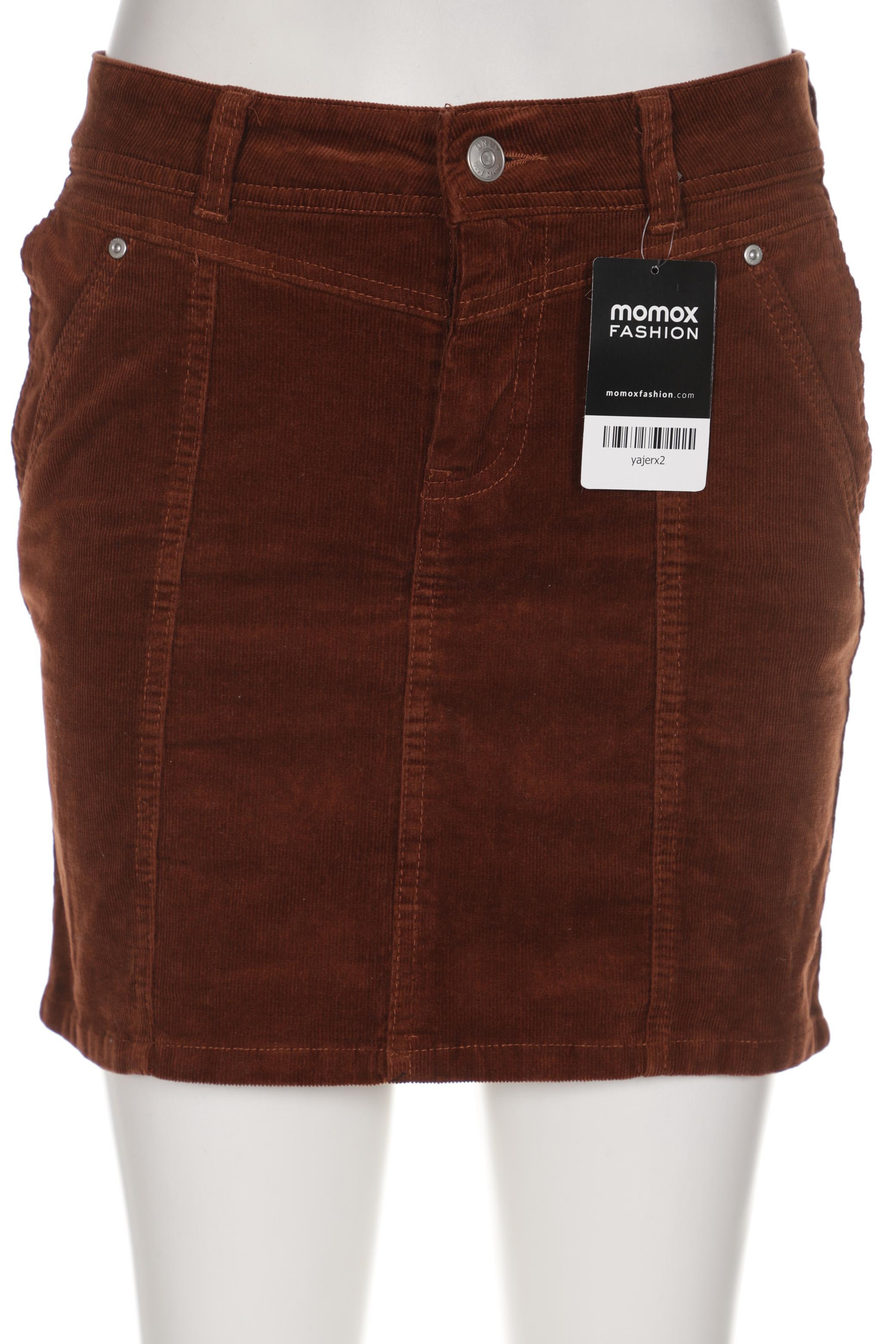 

Only Damen Rock, braun, Gr. 34