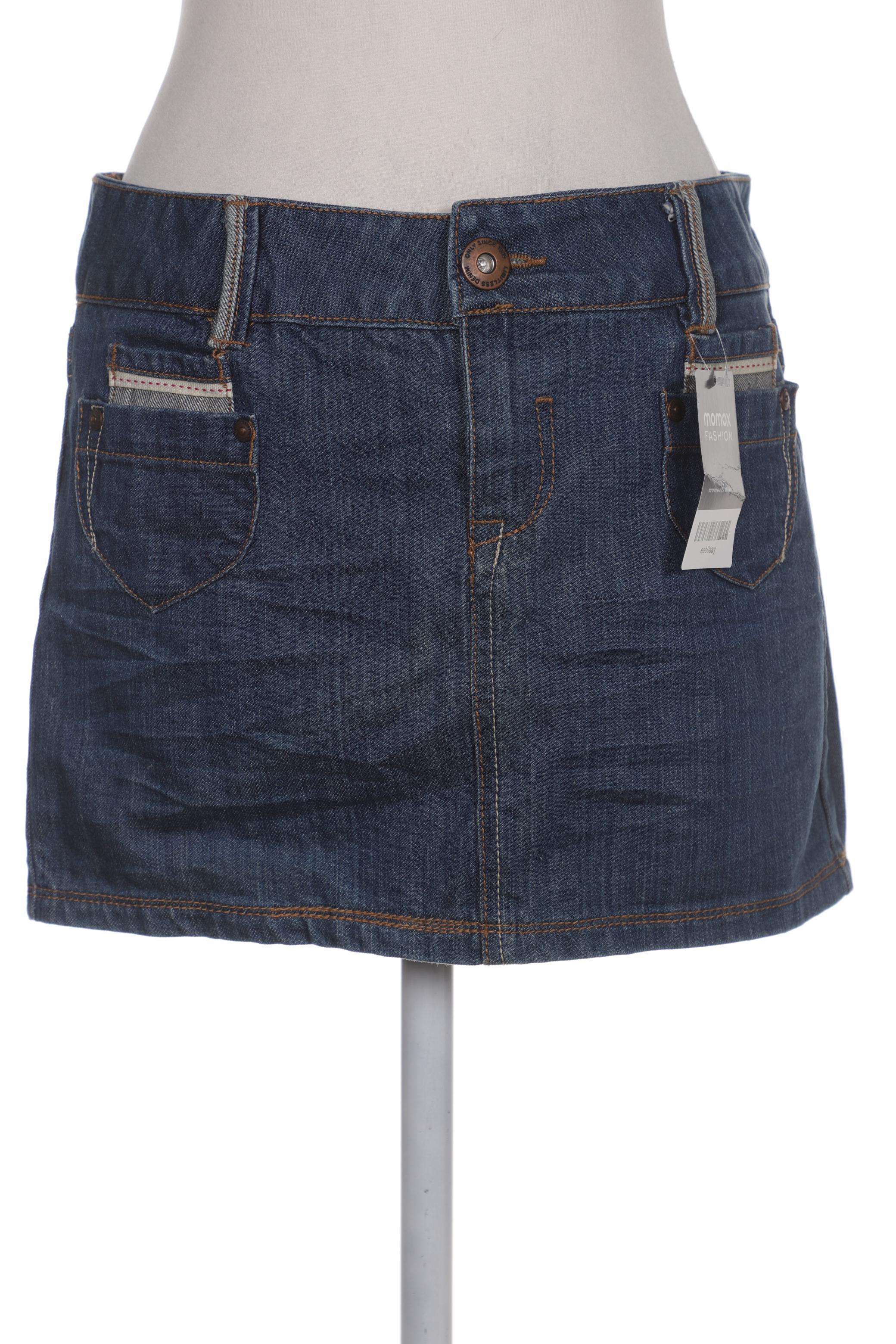 

ONLY Damen Rock, blau