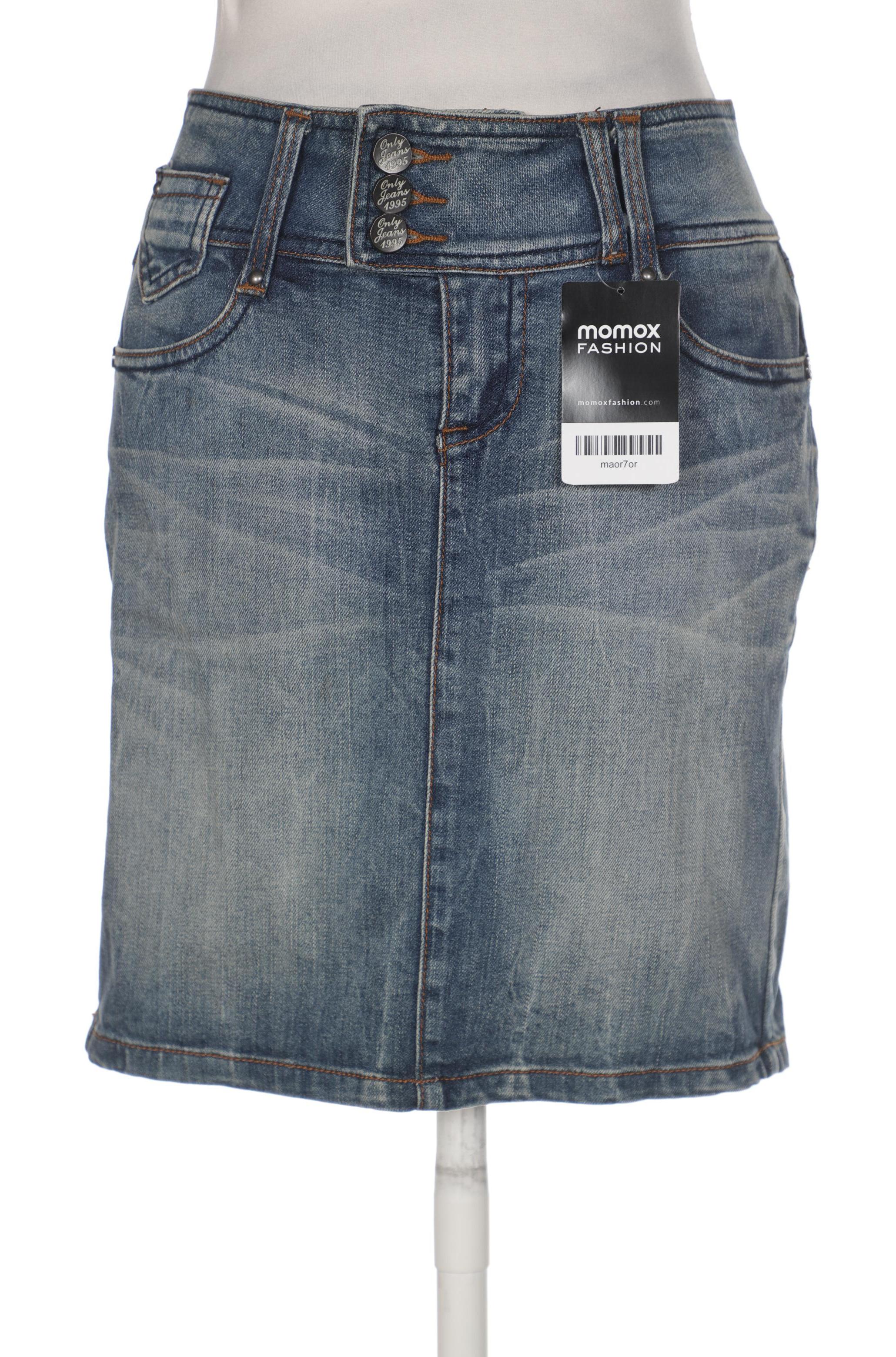 

Only Damen Rock, blau, Gr. 25