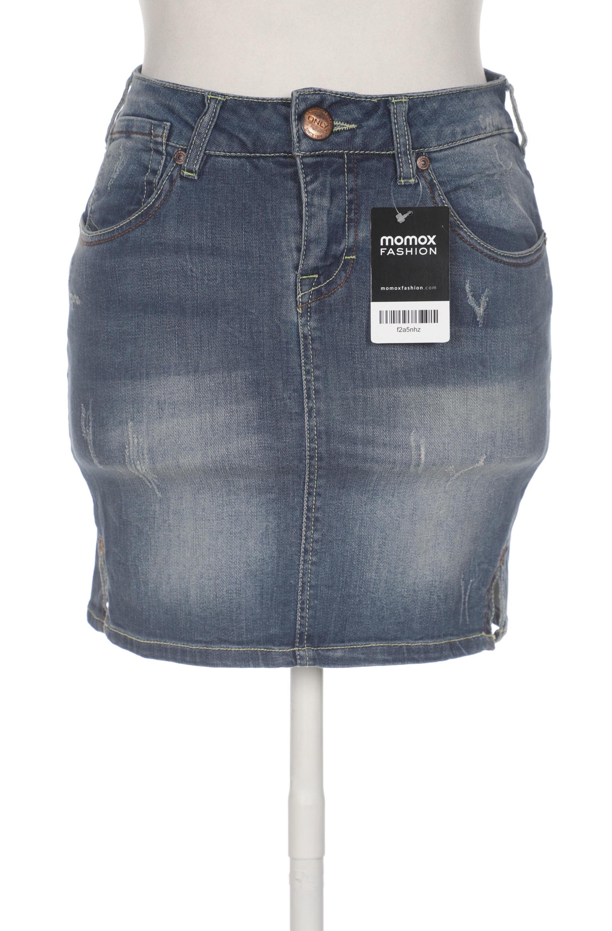 

Only Damen Rock, blau, Gr. 27