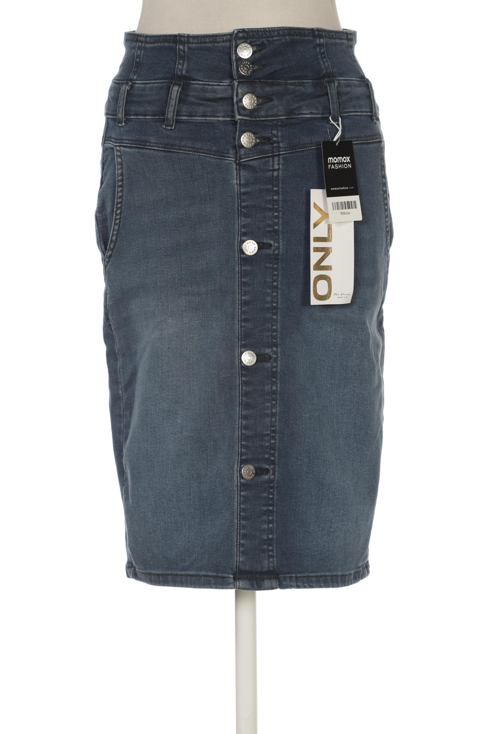 

Only Damen Rock, blau, Gr. 34