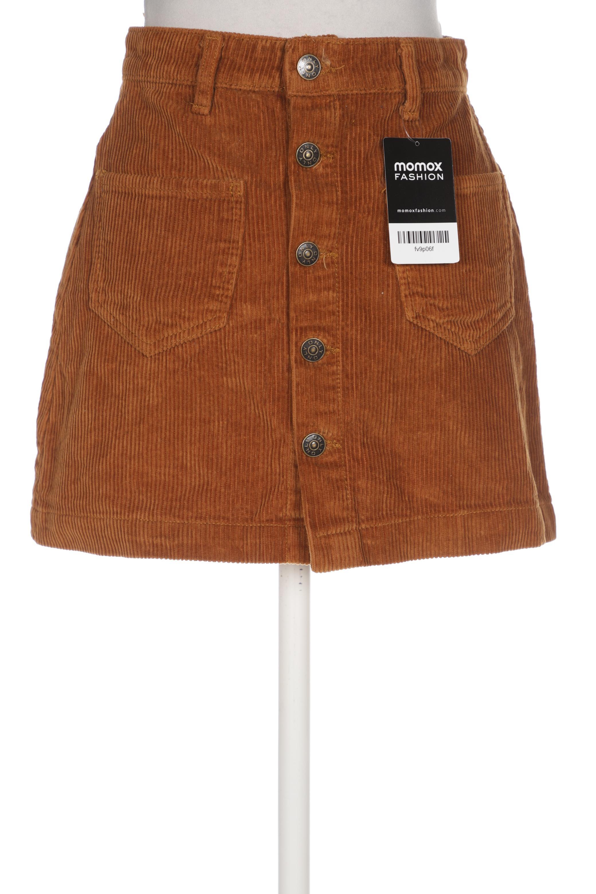 

Only Damen Rock, braun, Gr. 34