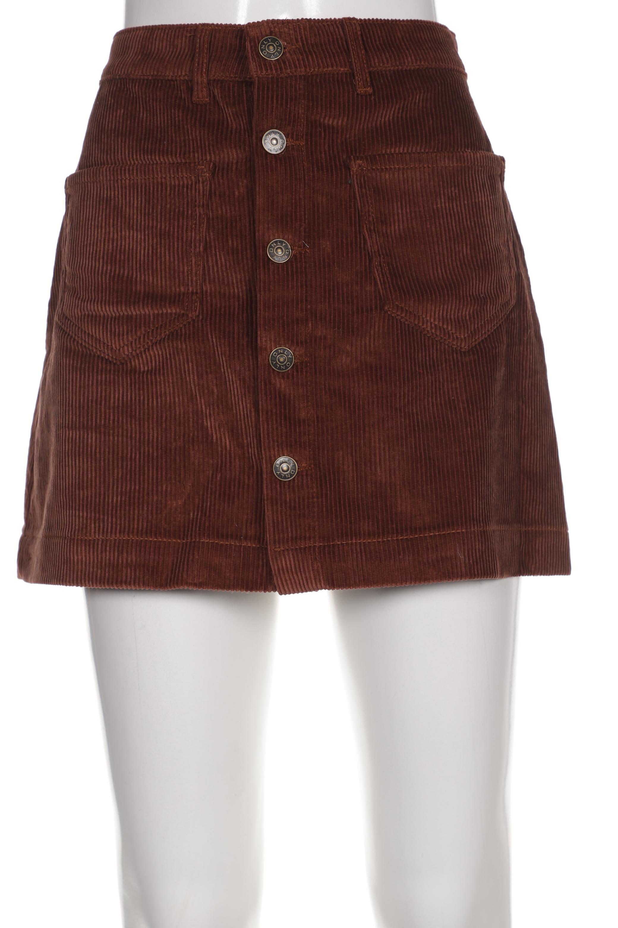 

ONLY Damen Rock, braun