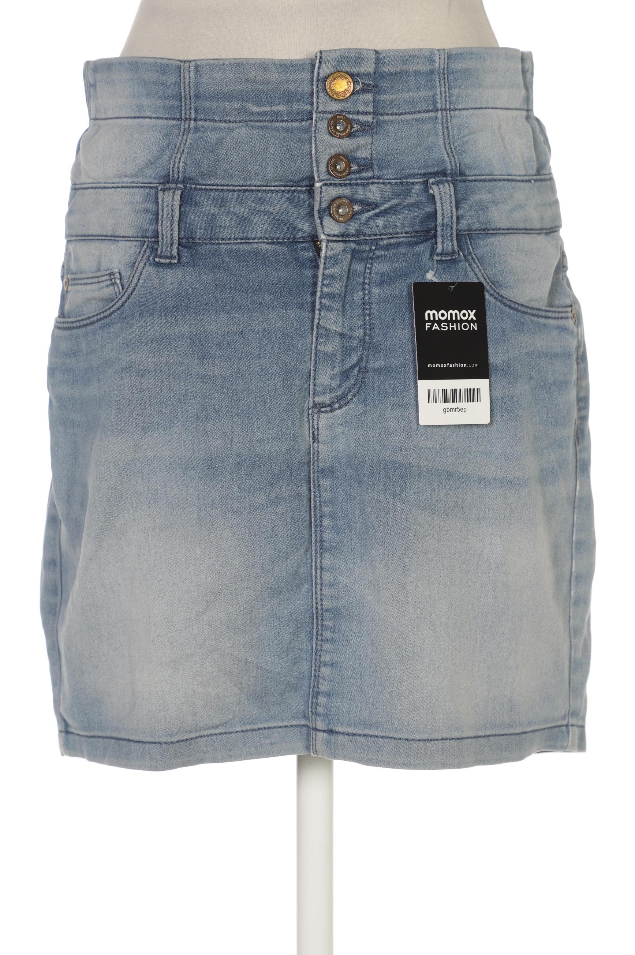 

Only Damen Rock, blau, Gr. 27