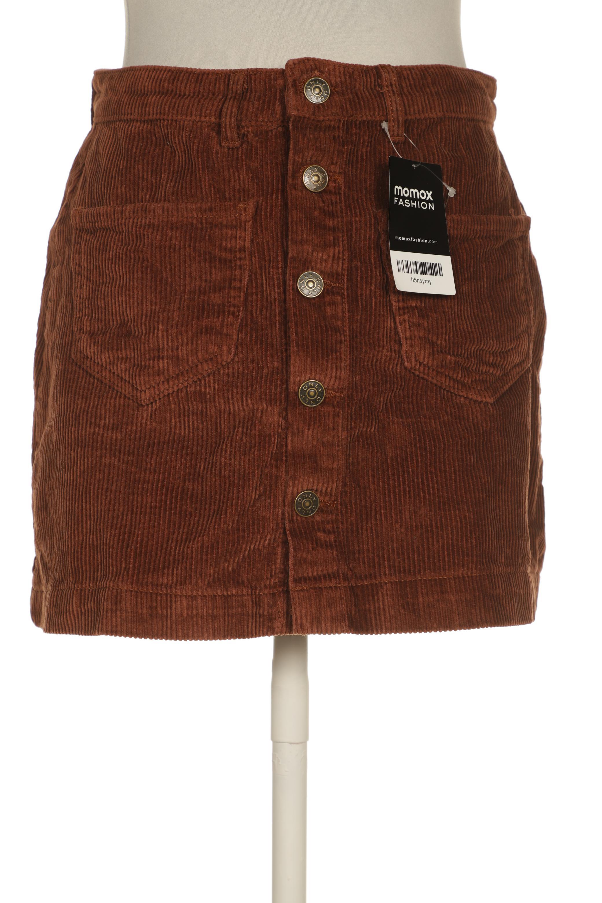 

ONLY Damen Rock, braun