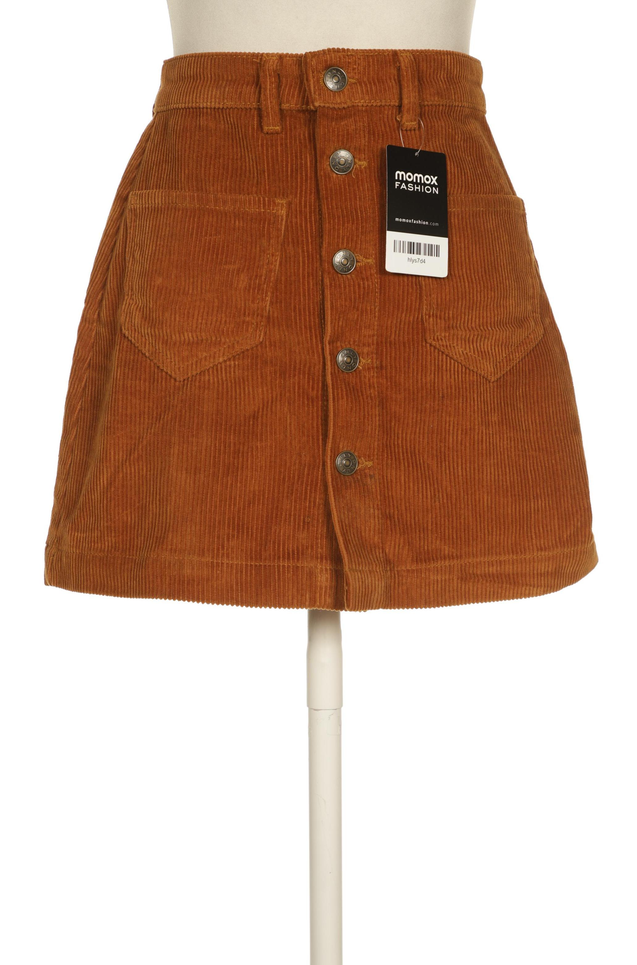 

ONLY Damen Rock, braun
