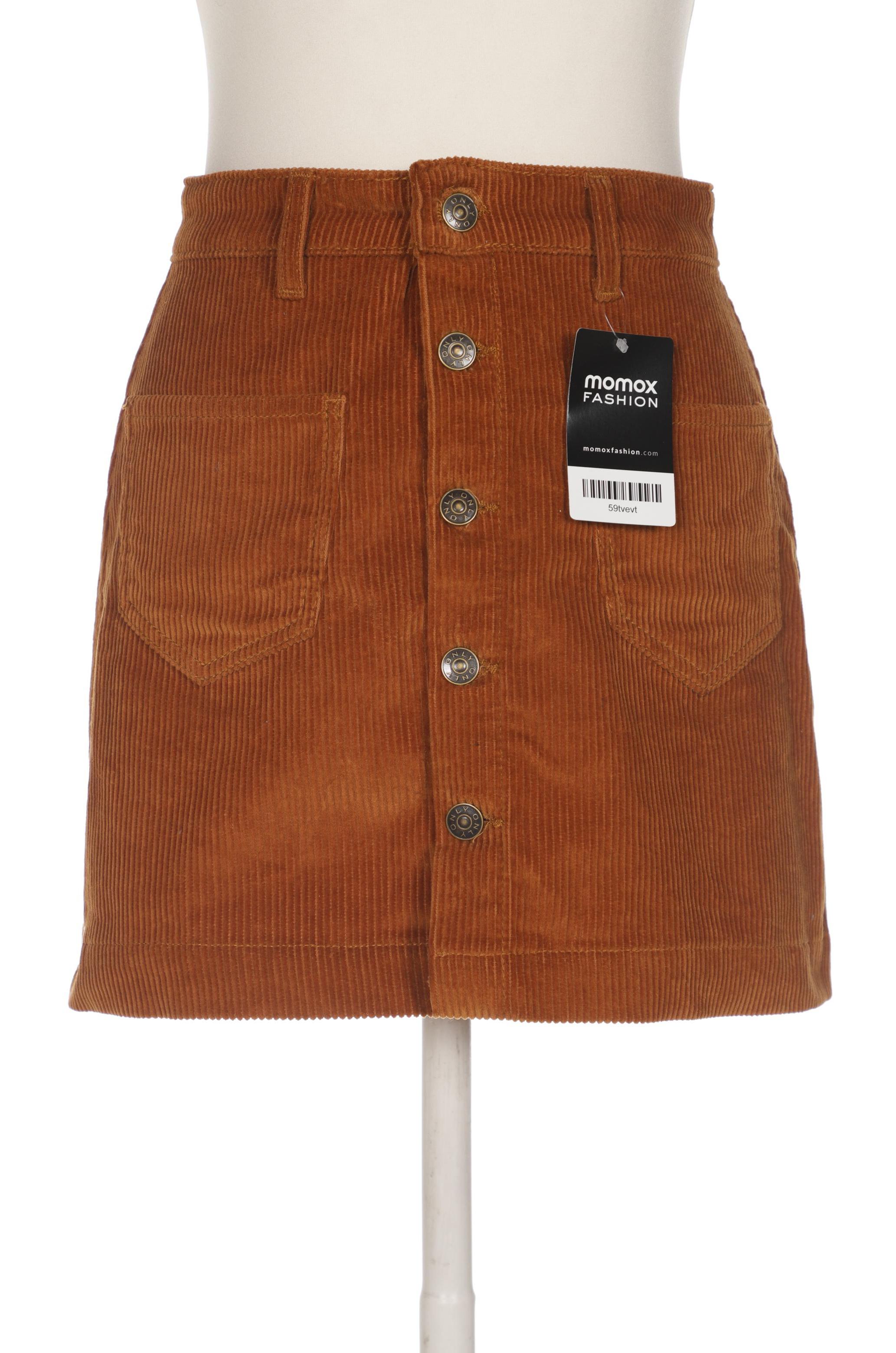 

ONLY Damen Rock, braun