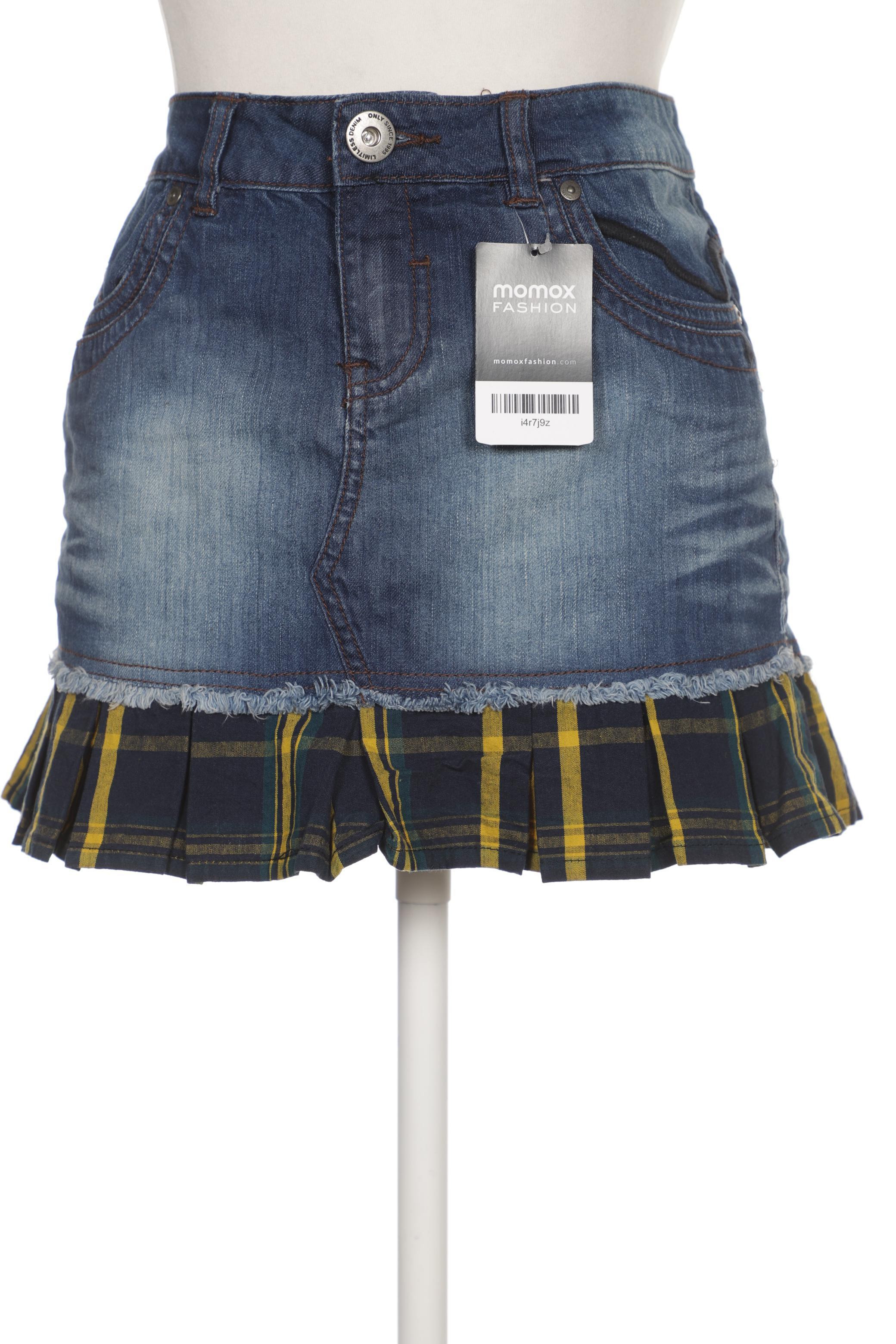 

Only Damen Rock, blau, Gr. 40