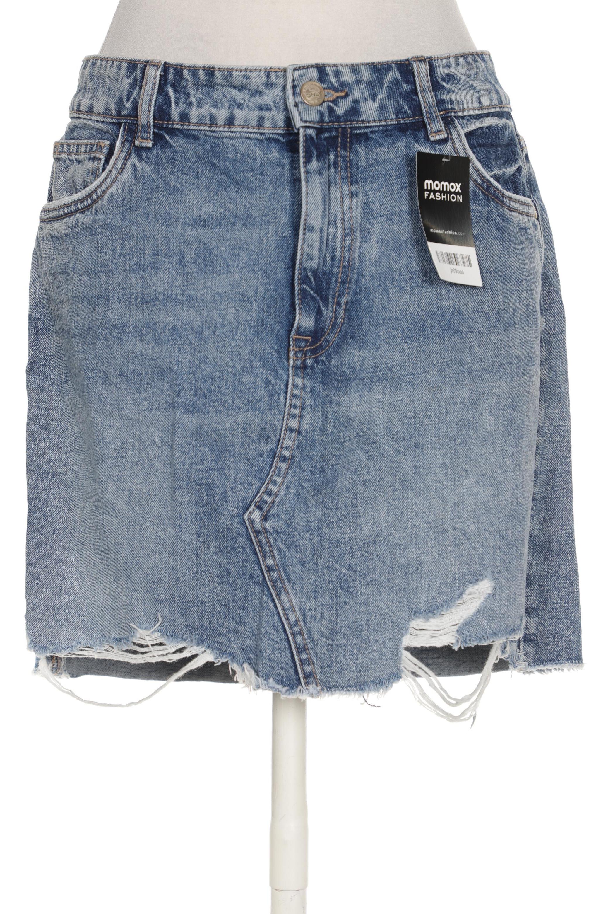 

Only Damen Rock, blau, Gr. 40