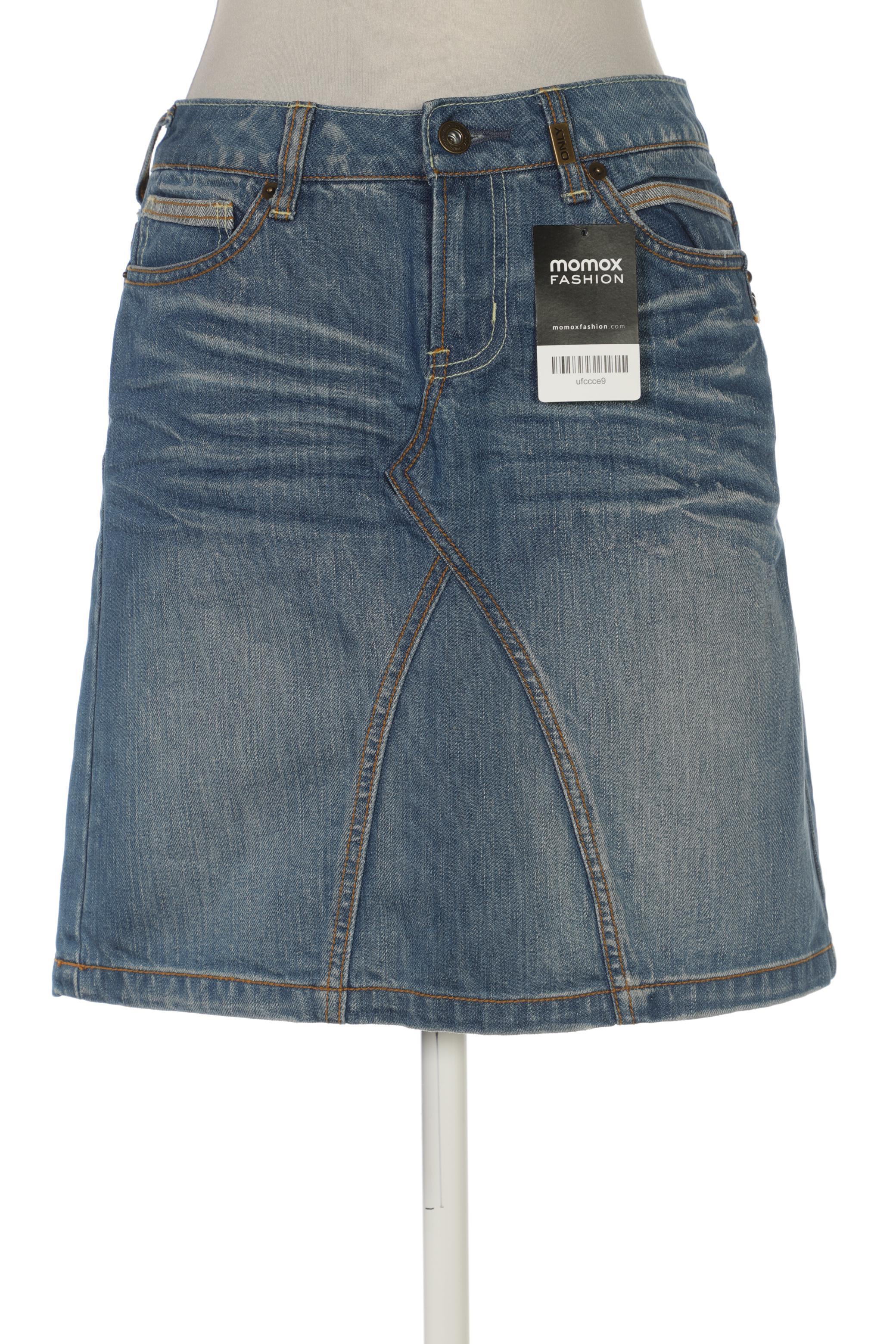 

Only Damen Rock, blau, Gr. 28