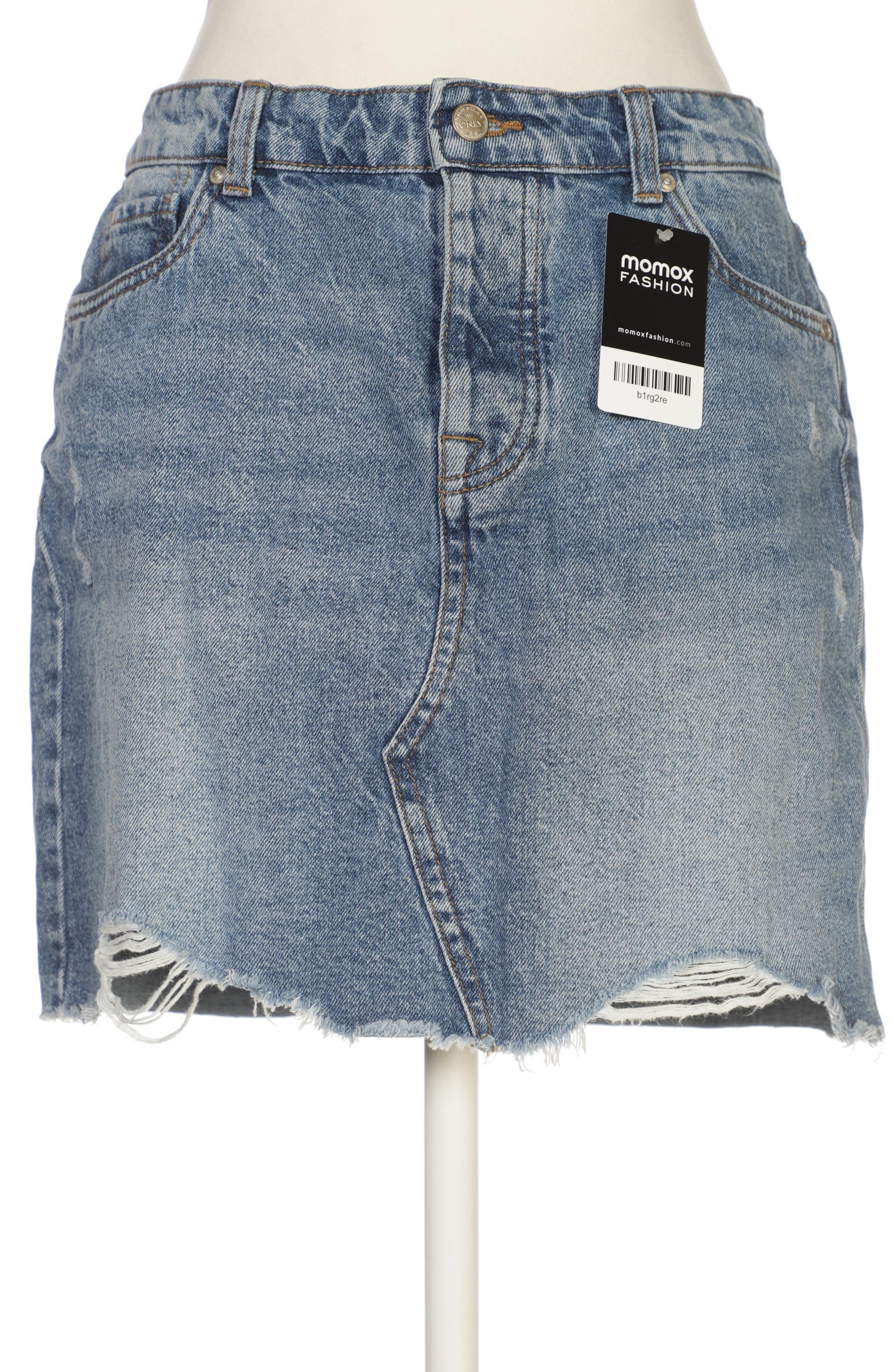 

Only Damen Rock, blau, Gr. 40