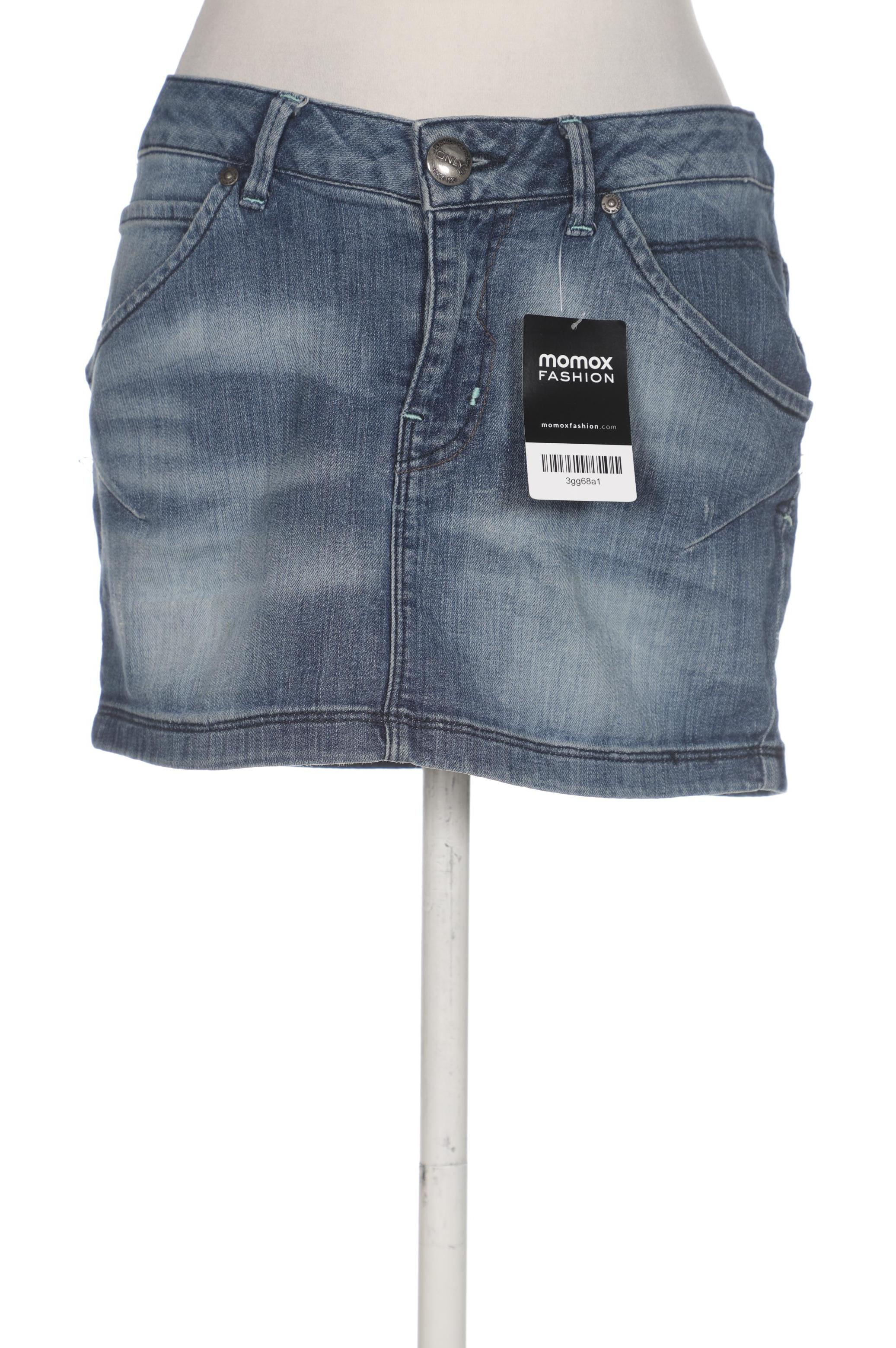 

Only Damen Rock, blau, Gr. 28