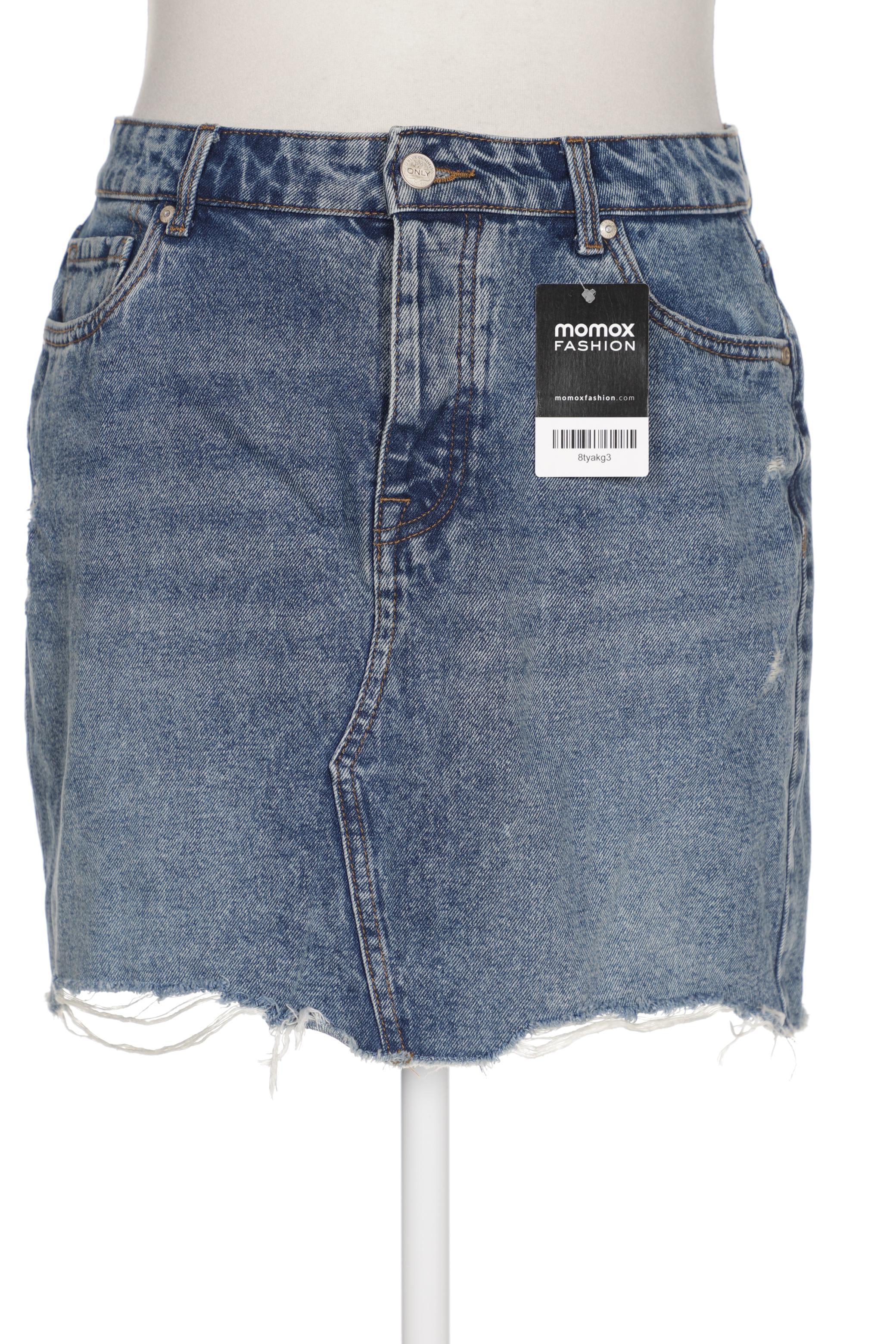 

Only Damen Rock, blau, Gr. 40