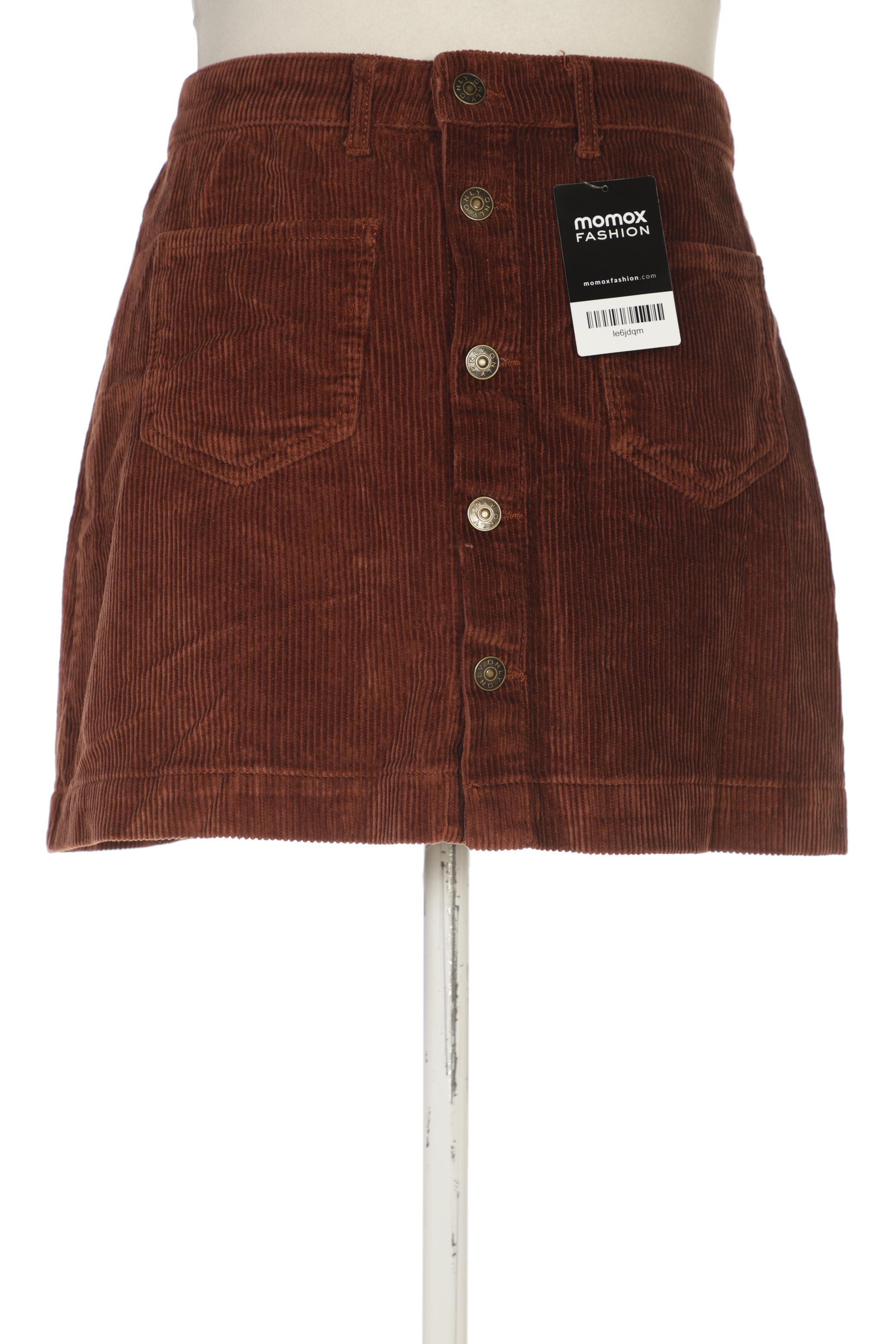 

Only Damen Rock, braun, Gr. 44