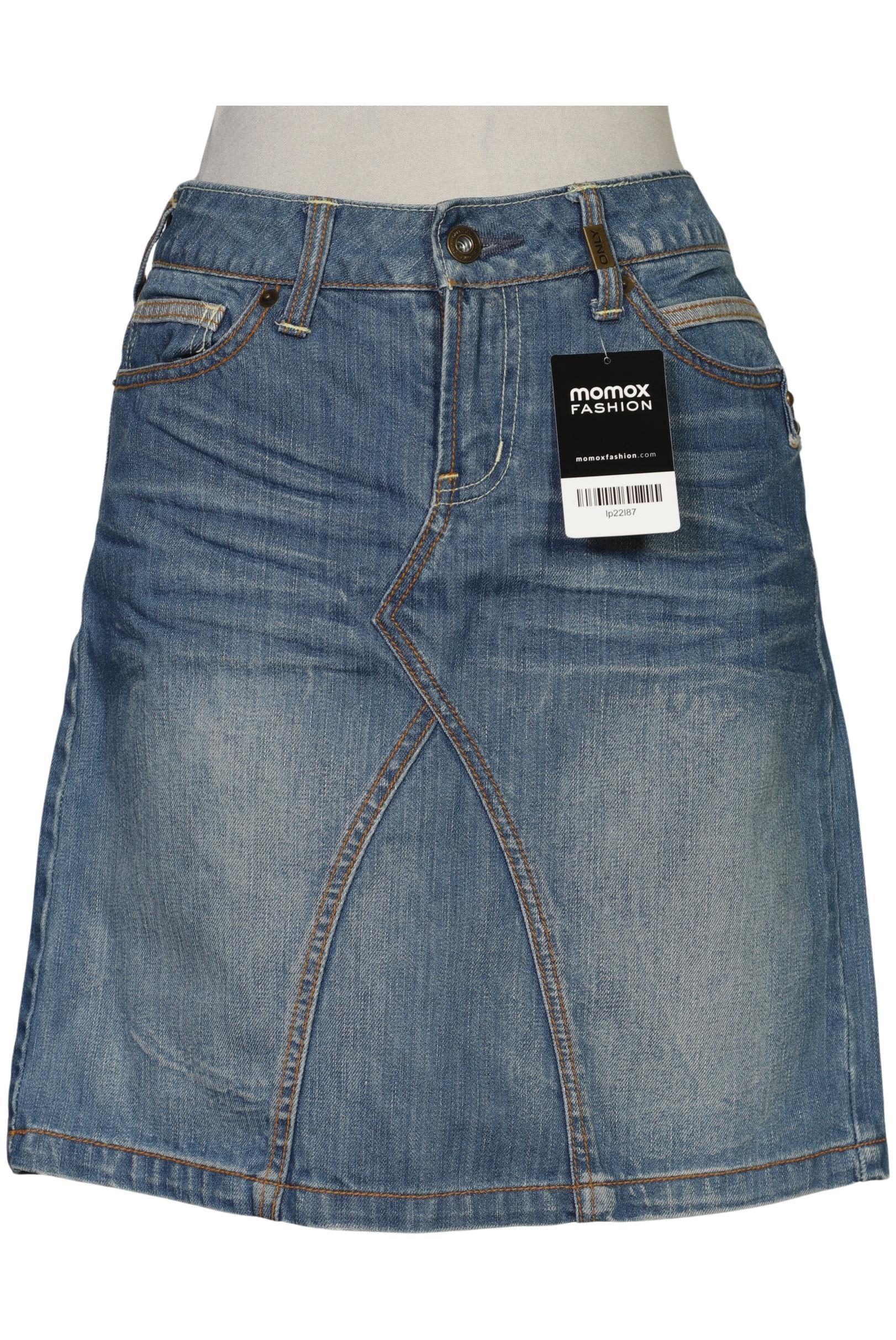 

Only Damen Rock, blau, Gr. 28