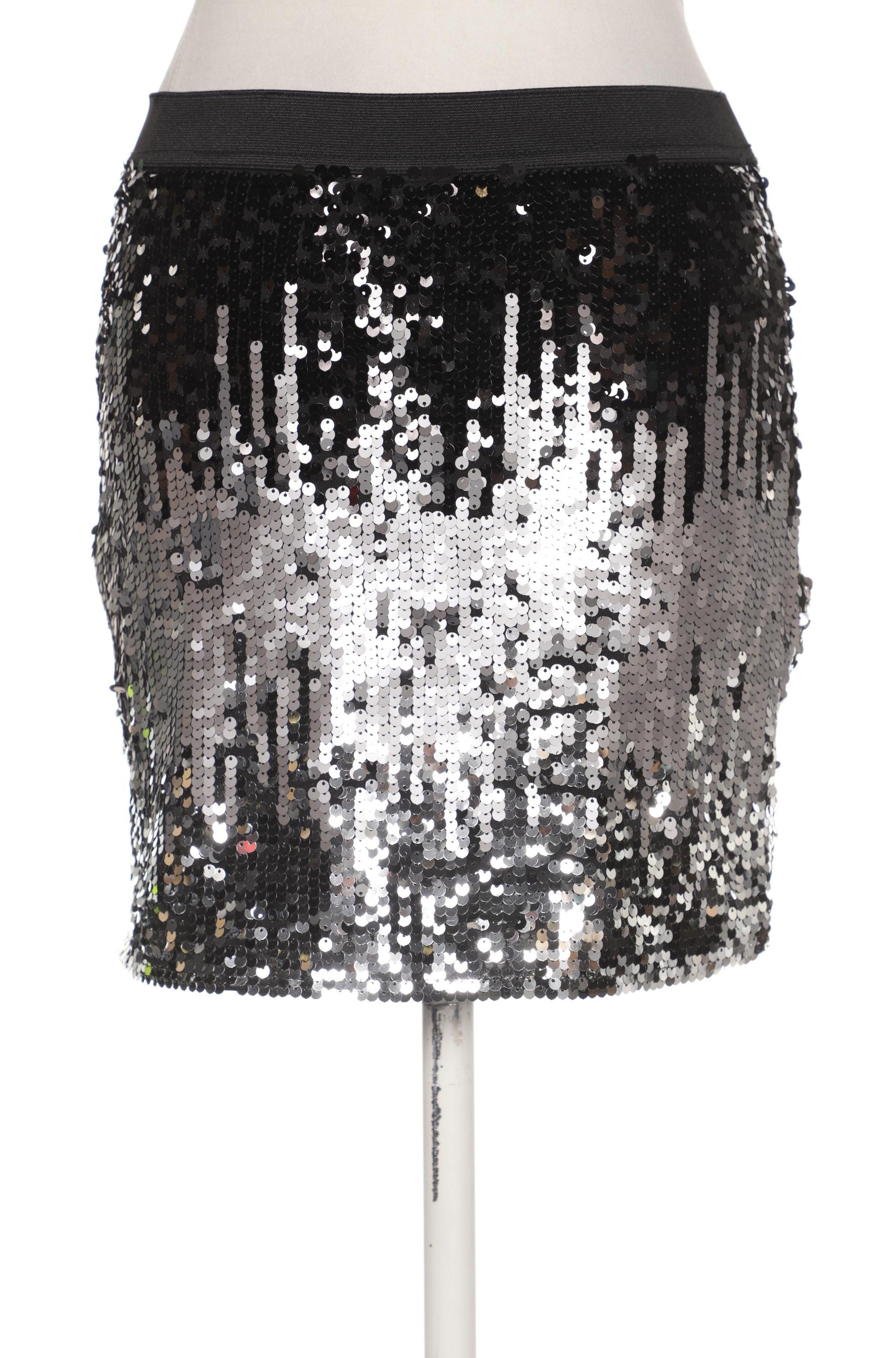 

Only Damen Rock, silber, Gr. 36