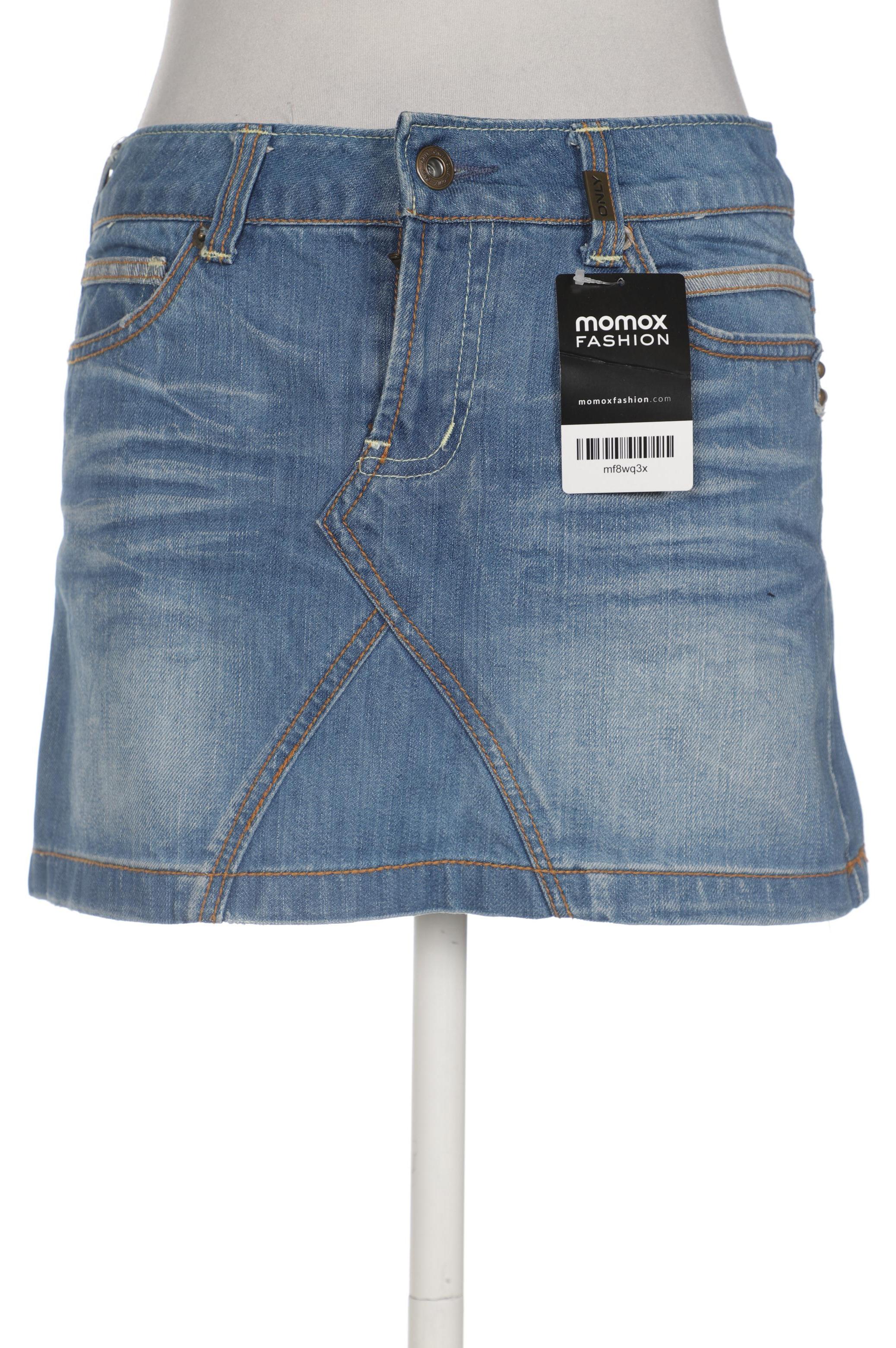 

ONLY Damen Rock, blau