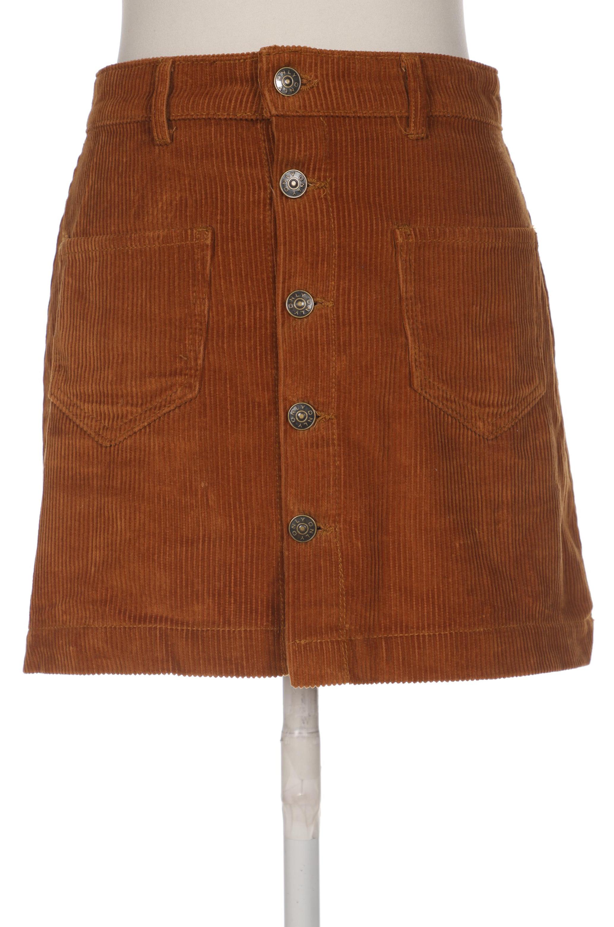 

Only Damen Rock, braun, Gr. 34