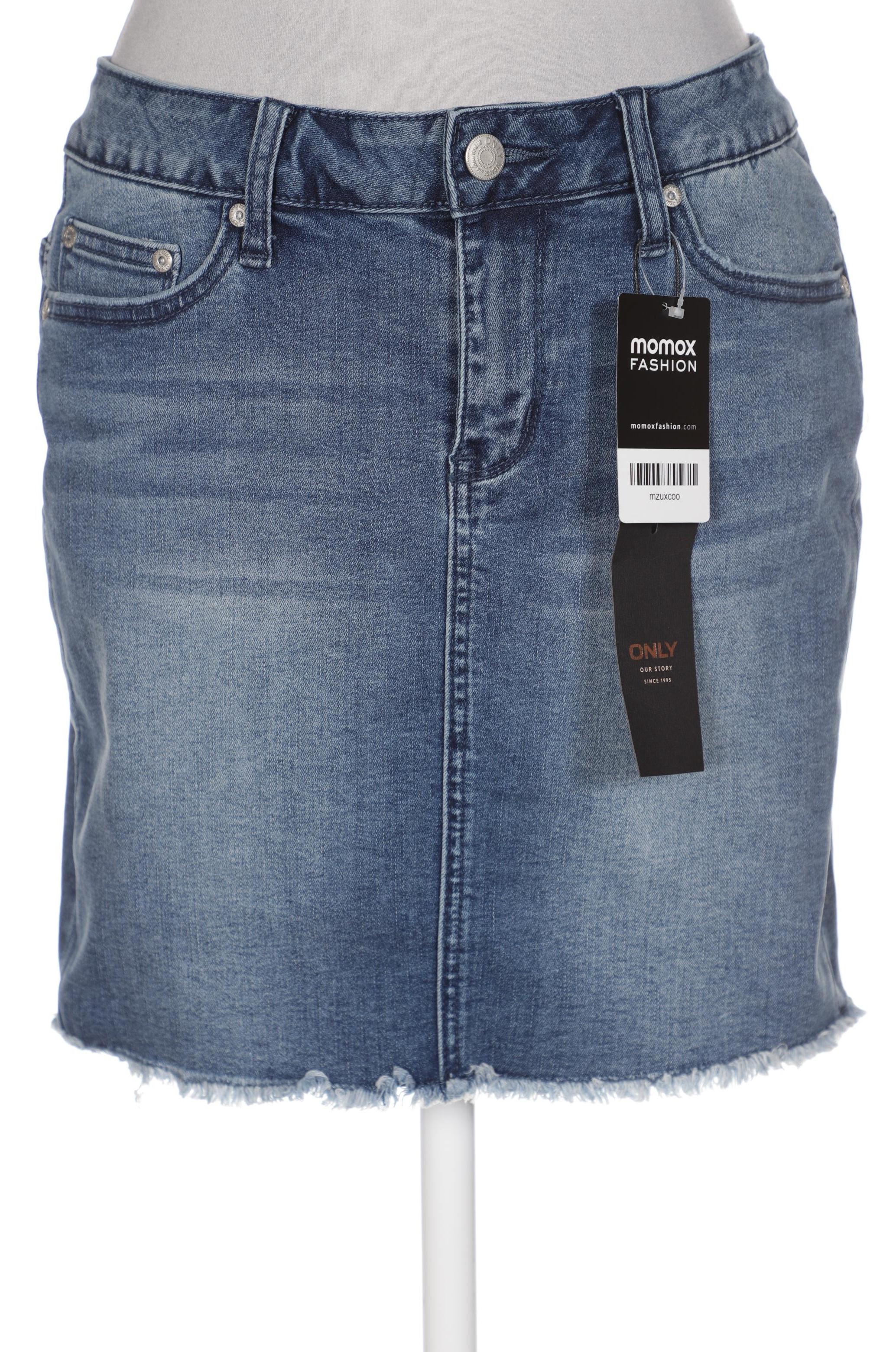 

Only Damen Rock, blau, Gr. 28