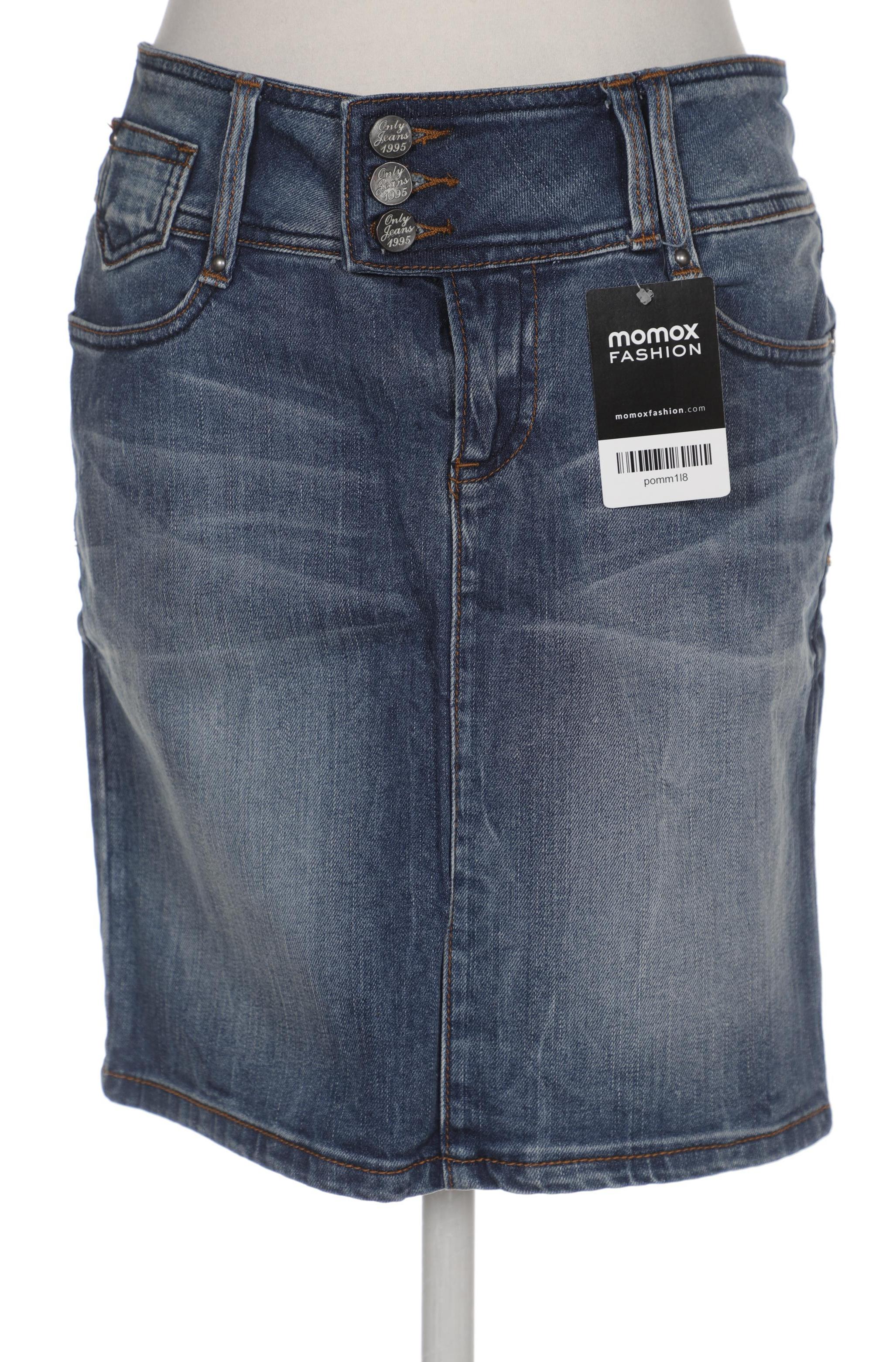 

Only Damen Rock, blau, Gr. 38
