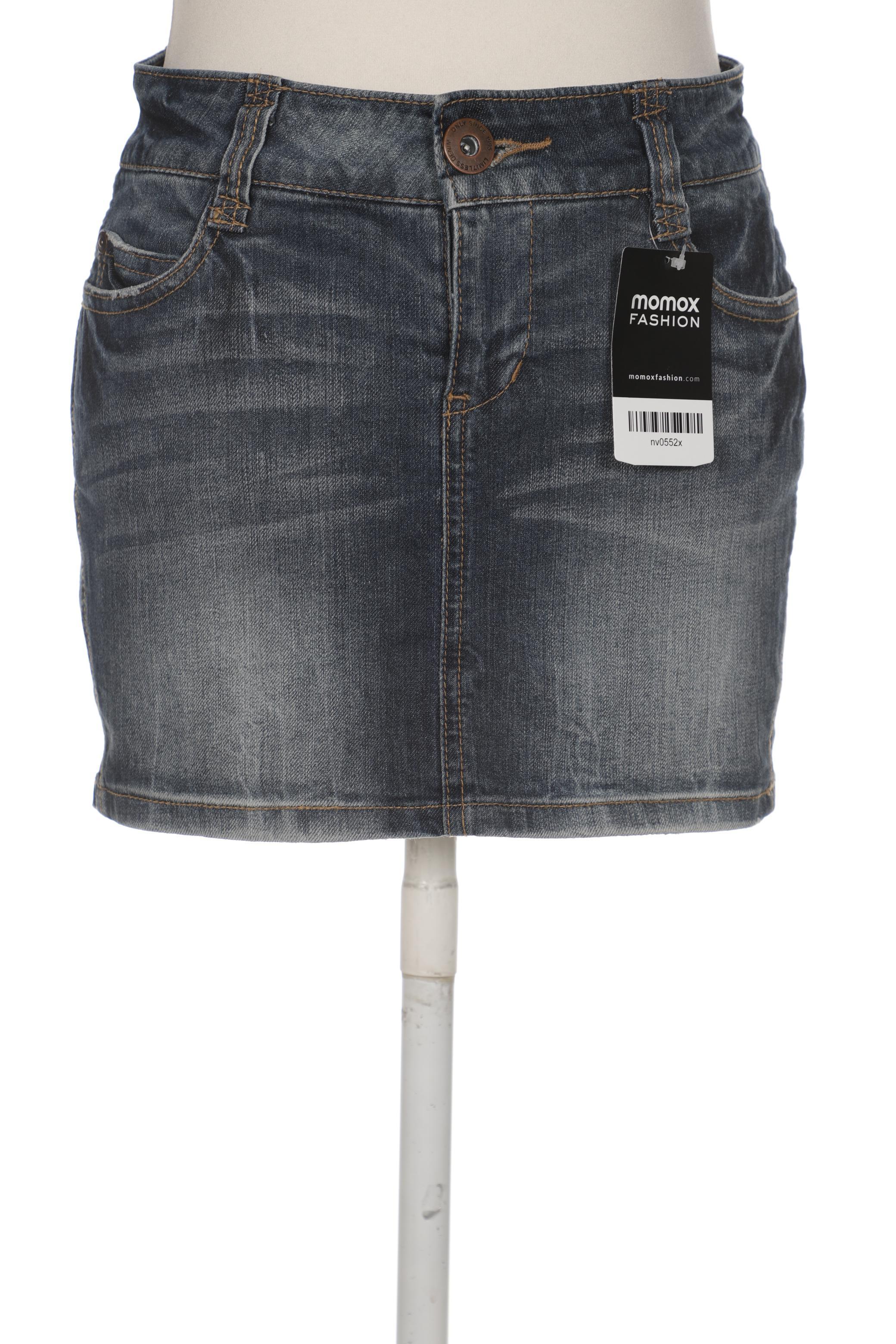

ONLY Damen Rock, blau