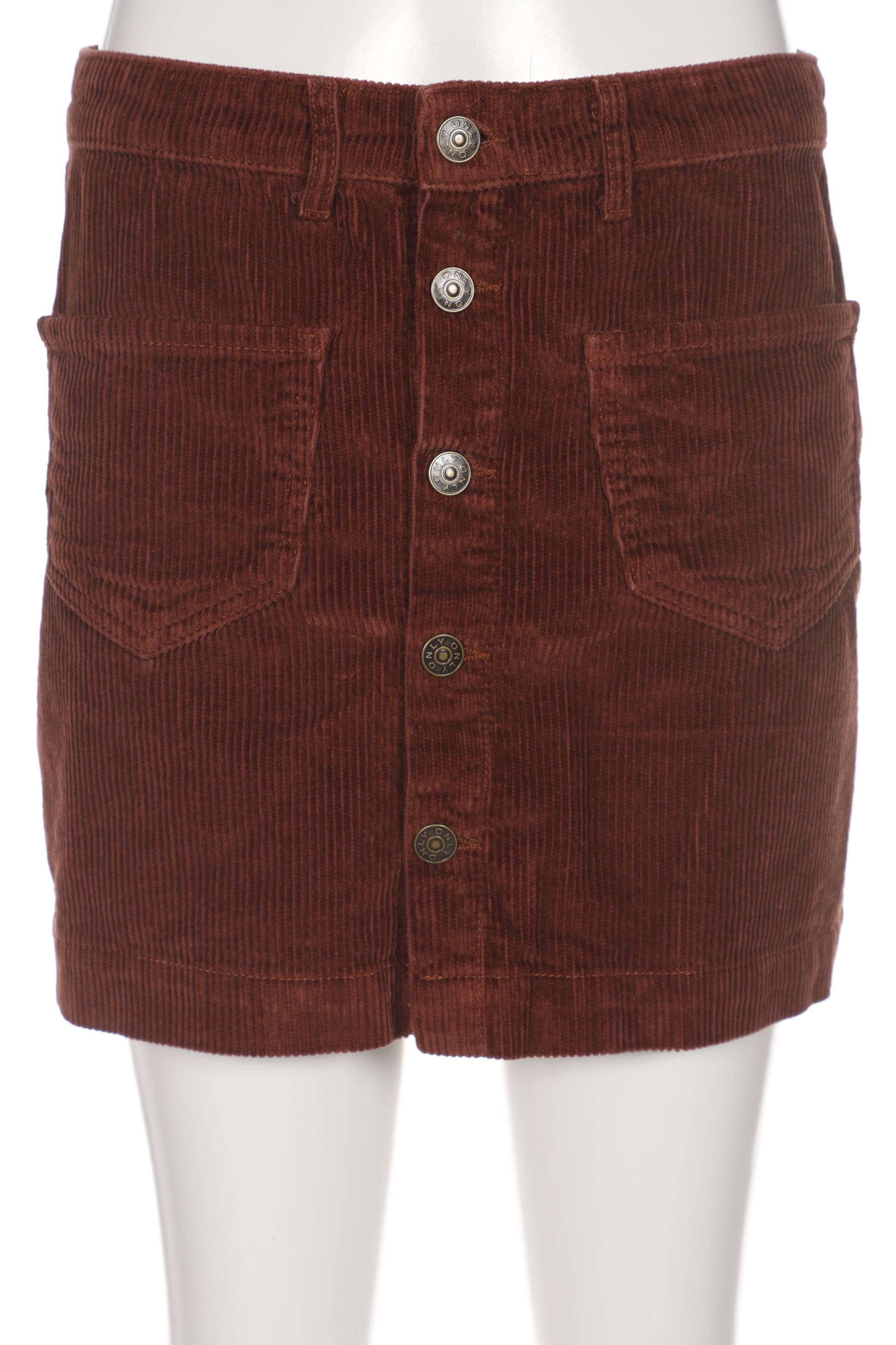 

ONLY Damen Rock, braun