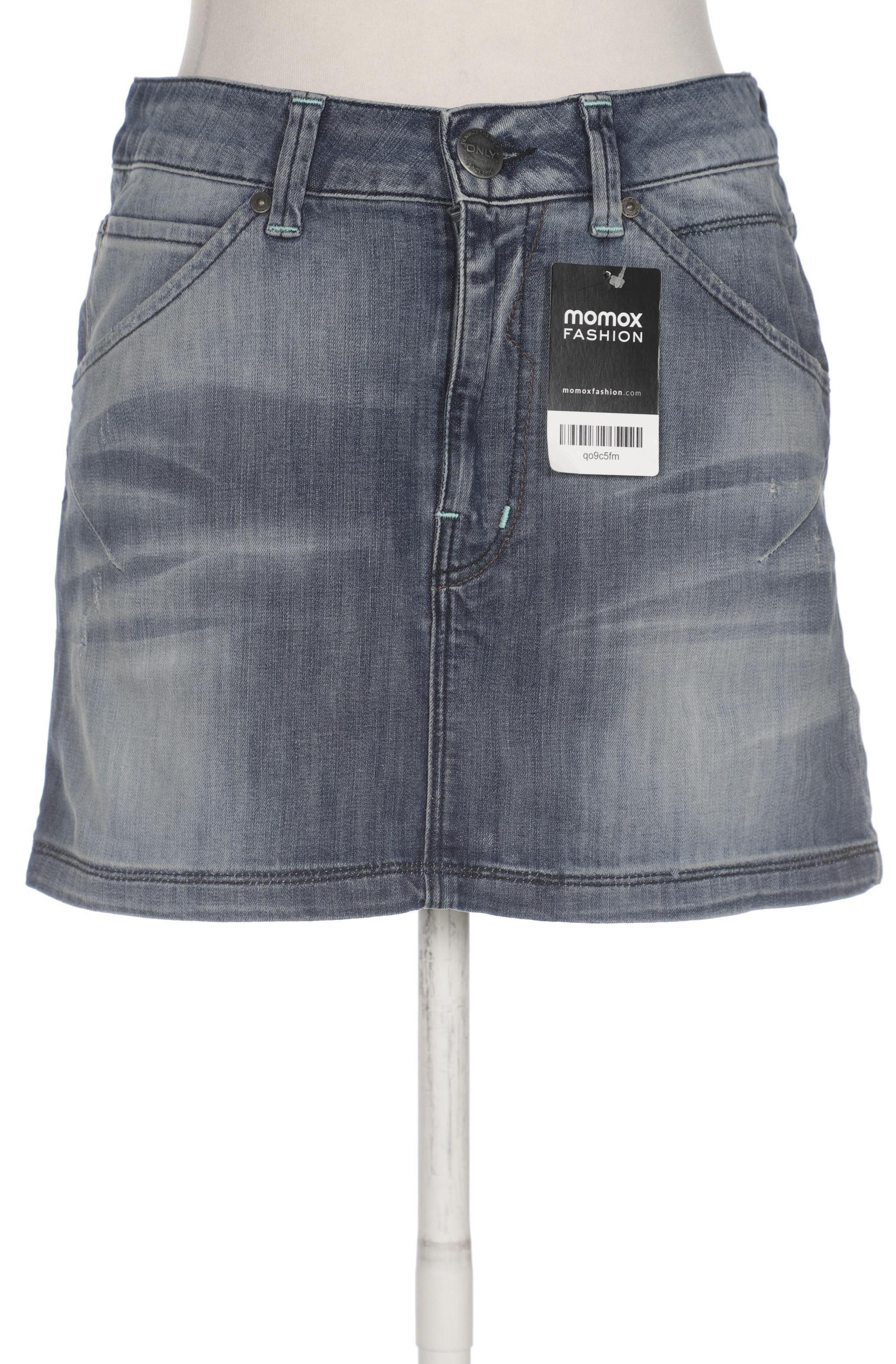 

Only Damen Rock, blau, Gr. 40