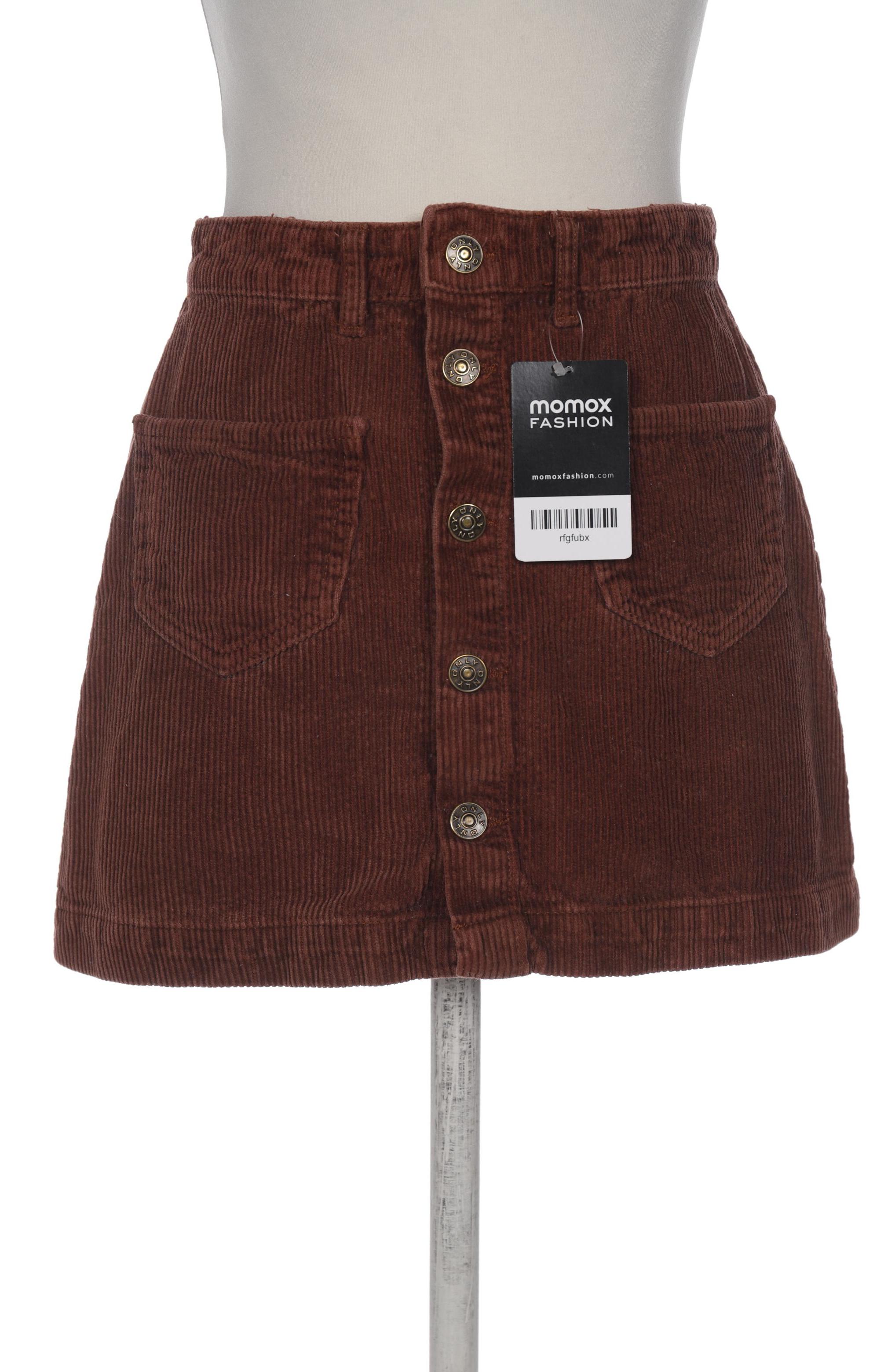 

Only Damen Rock, braun, Gr. 34