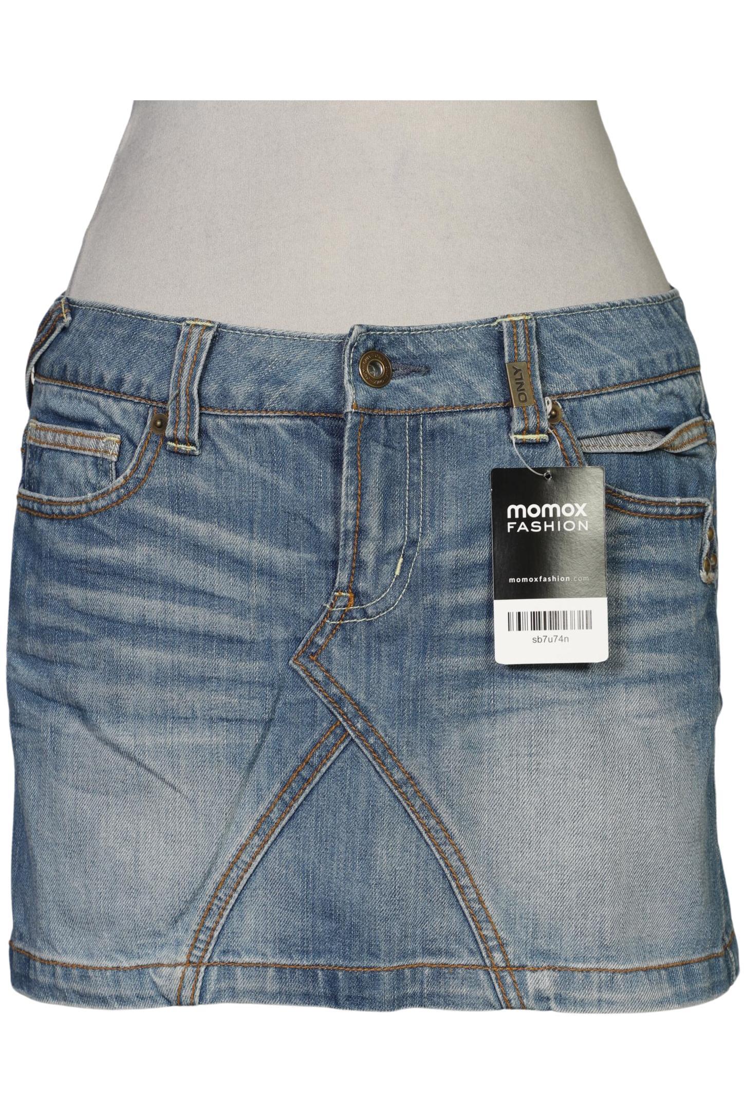 

Only Damen Rock, blau, Gr. 27