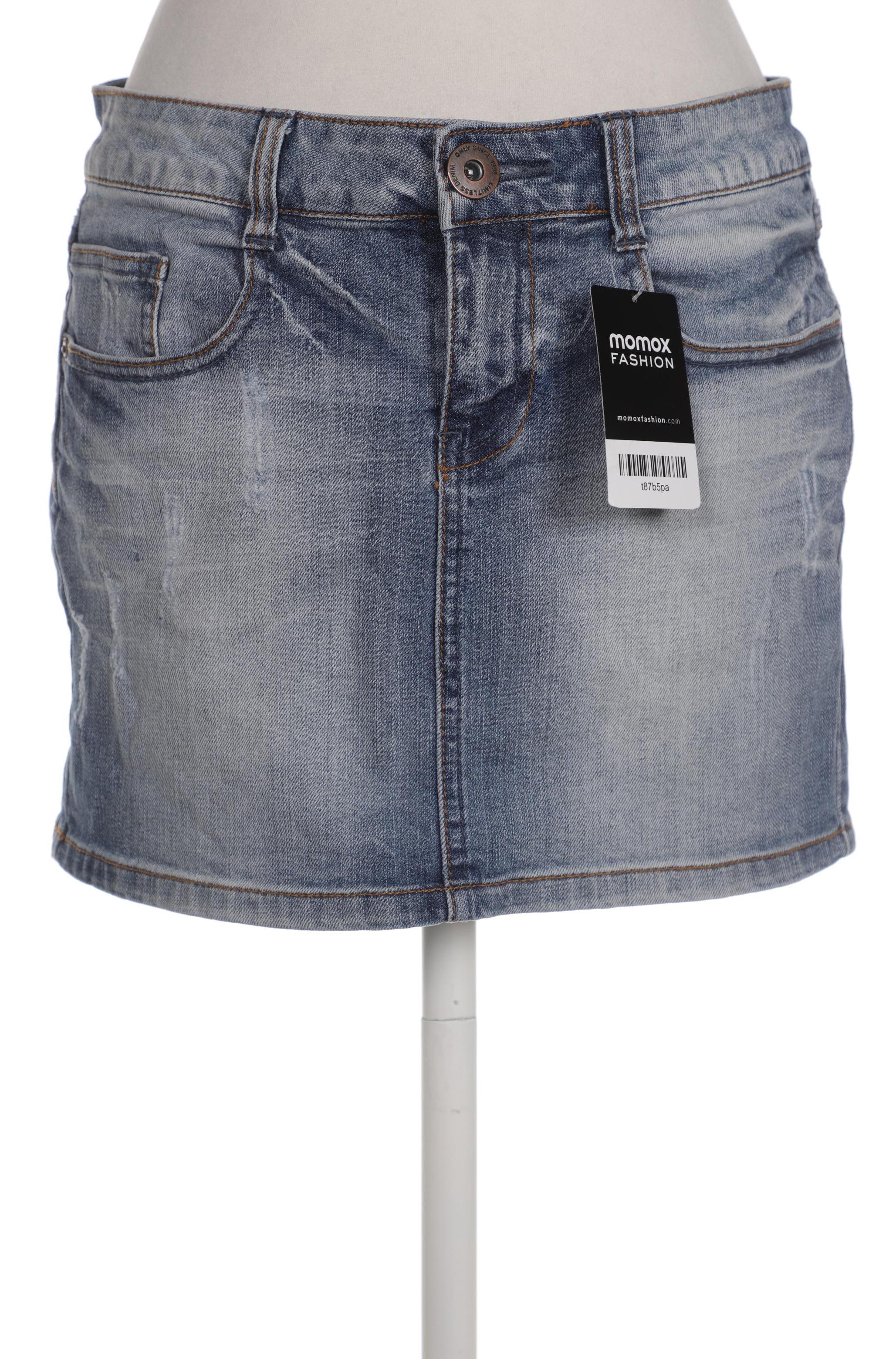 

ONLY Damen Rock, blau