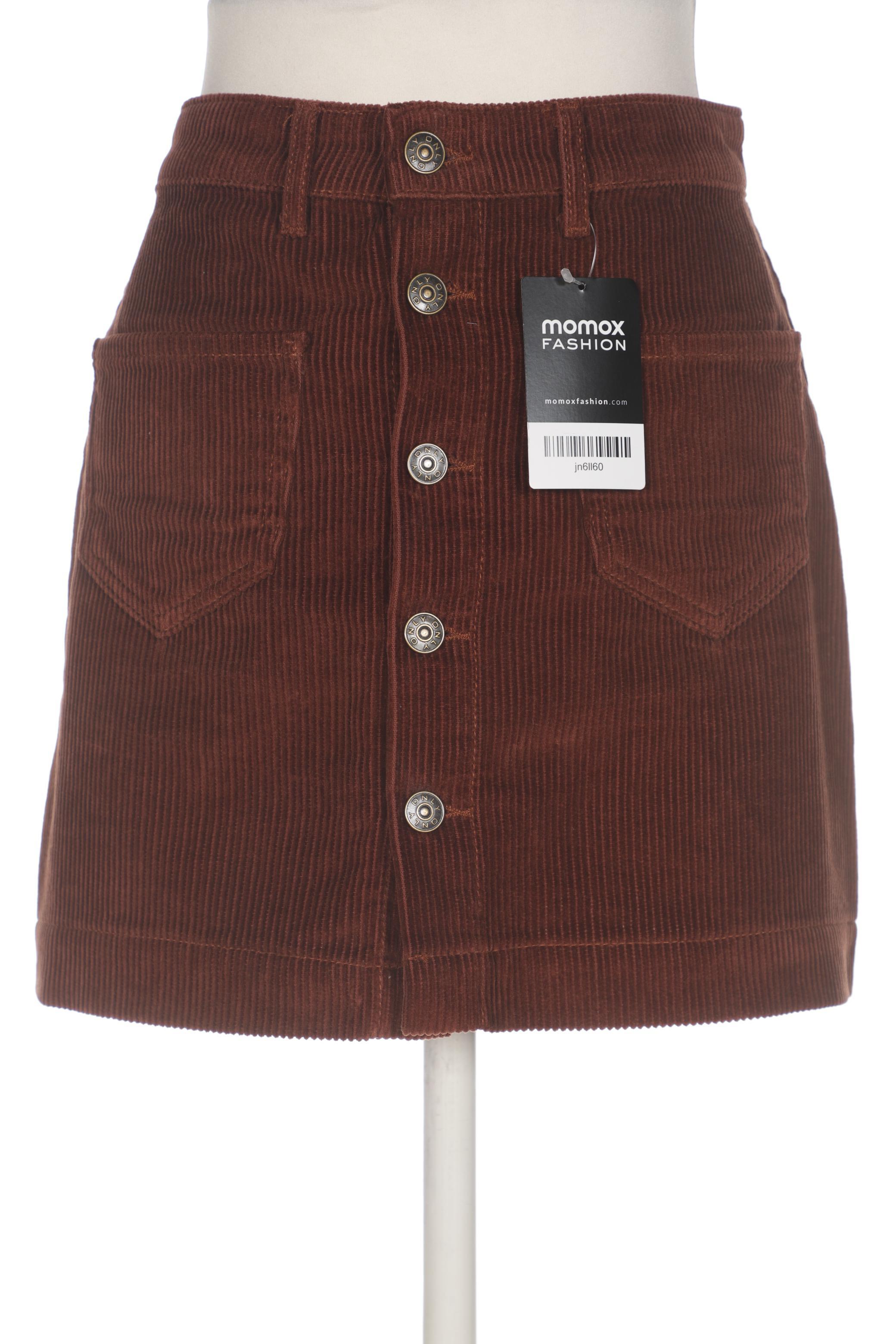 

Only Damen Rock, braun, Gr. 36