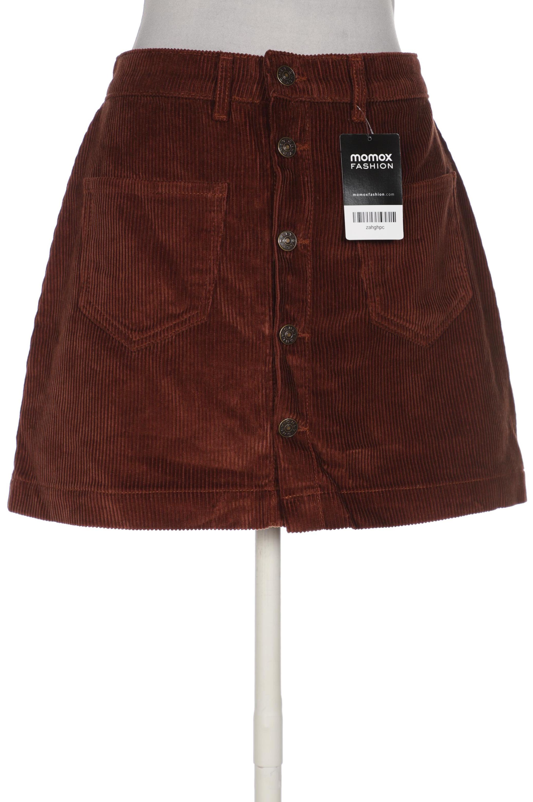 

Only Damen Rock, braun, Gr. 38