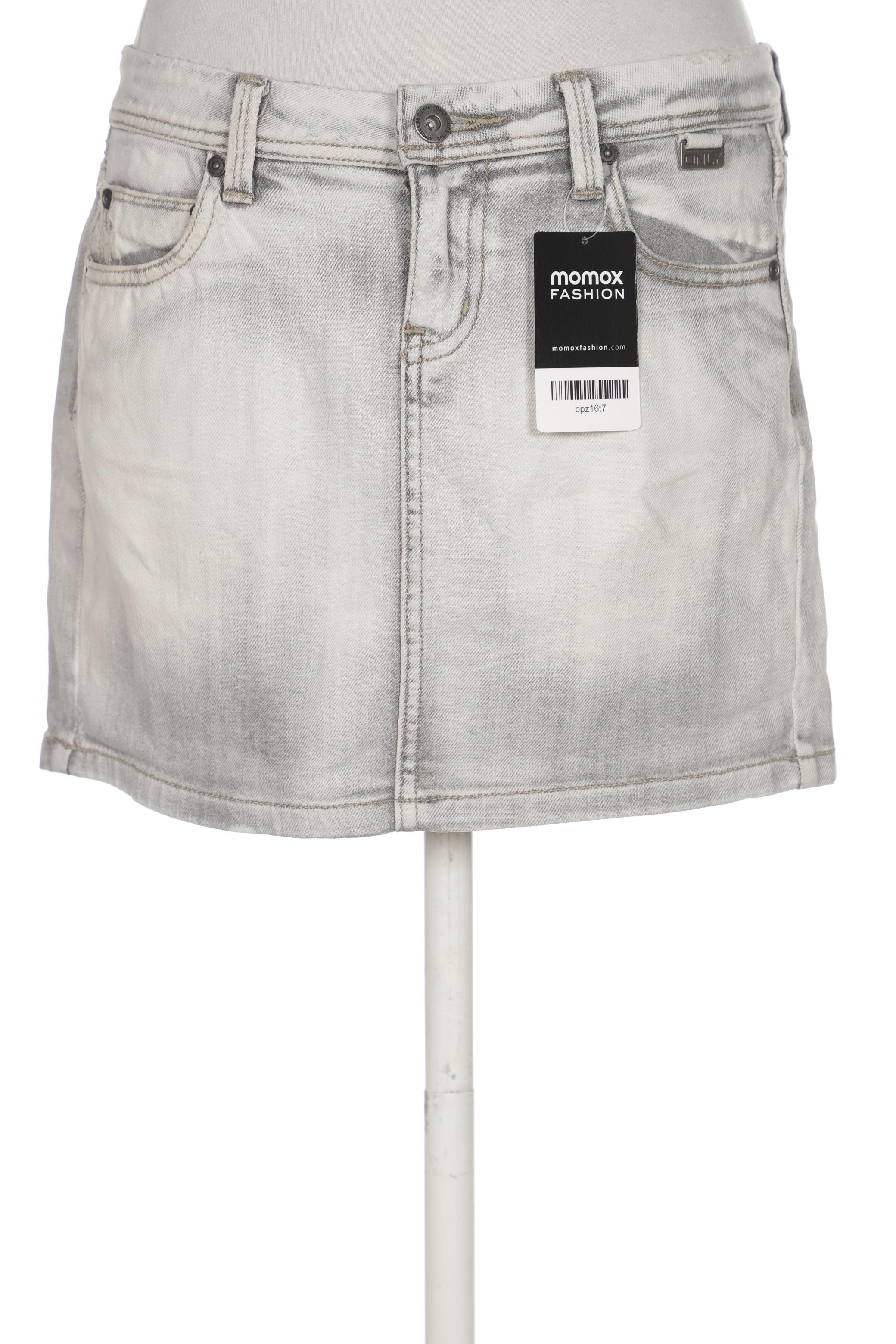 

Only Damen Rock, grau, Gr. 27