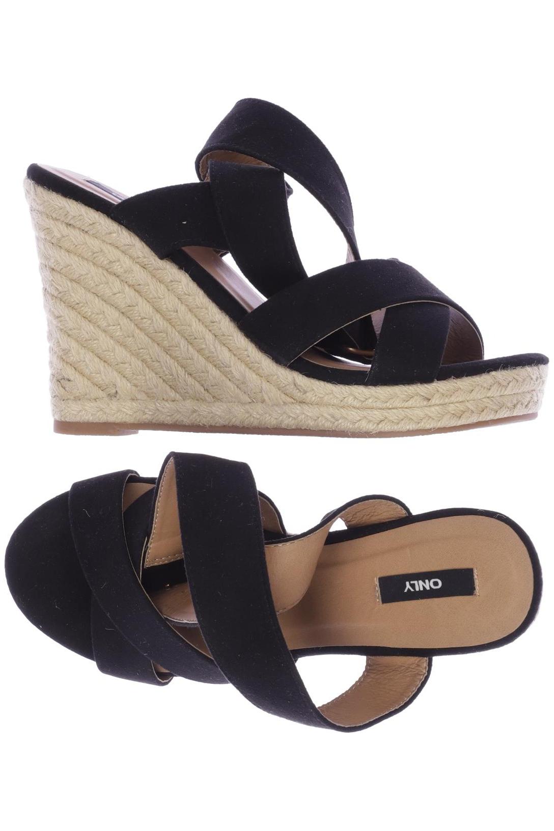 

Only Damen Sandale, schwarz, Gr. 38