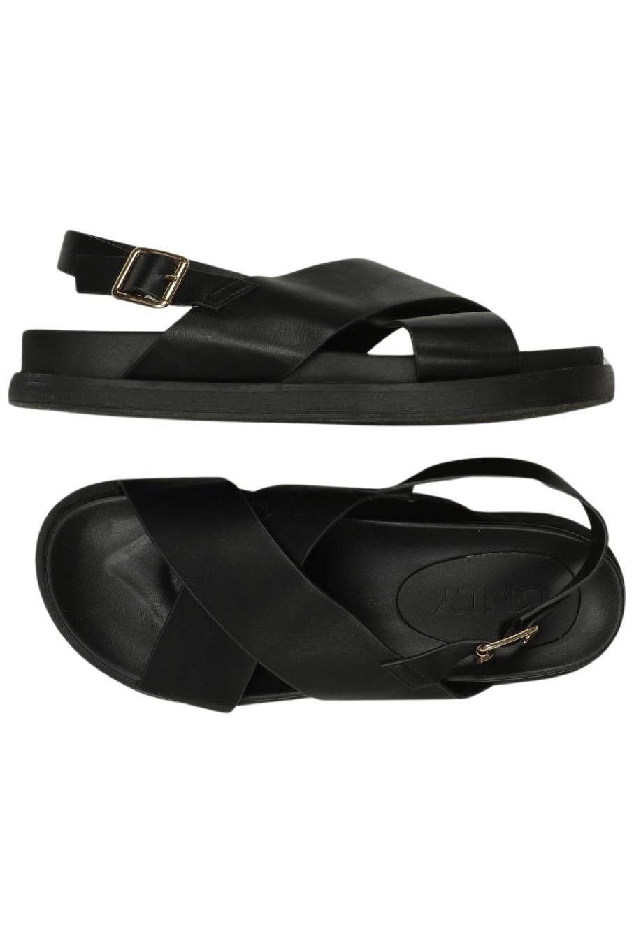 

Only Damen Sandale, schwarz, Gr. 38