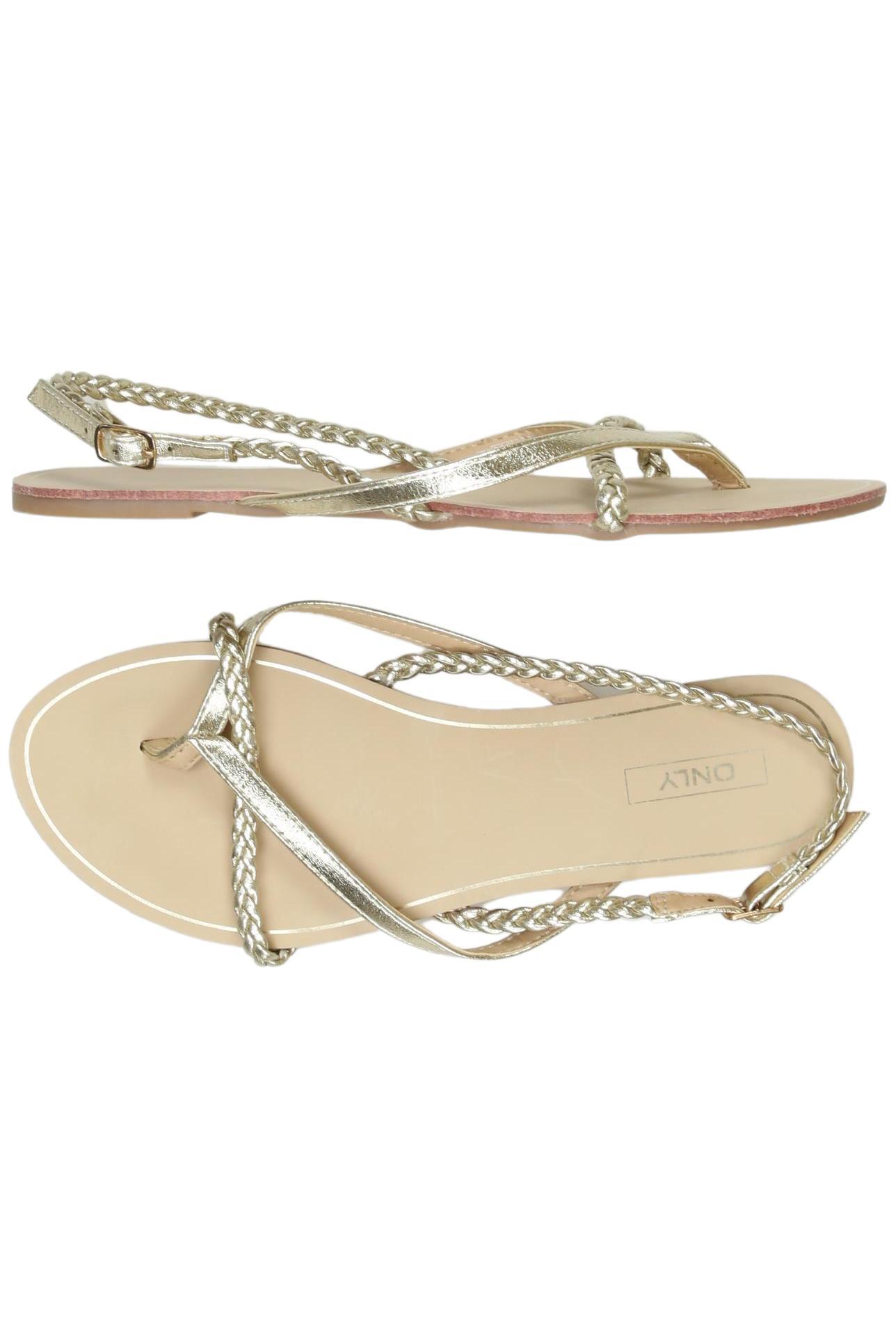 

Only Damen Sandale, gold, Gr. 38