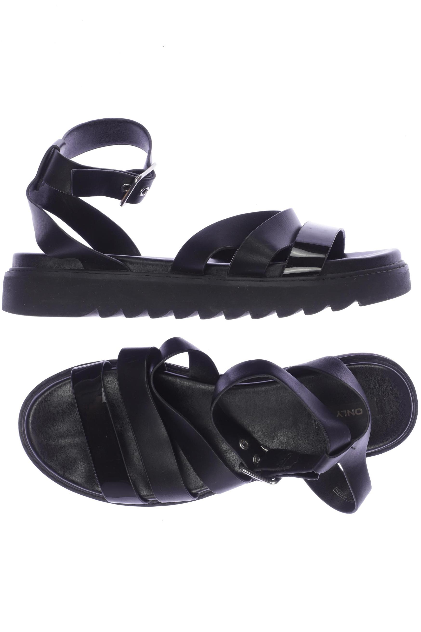 

Only Damen Sandale, schwarz, Gr. 40