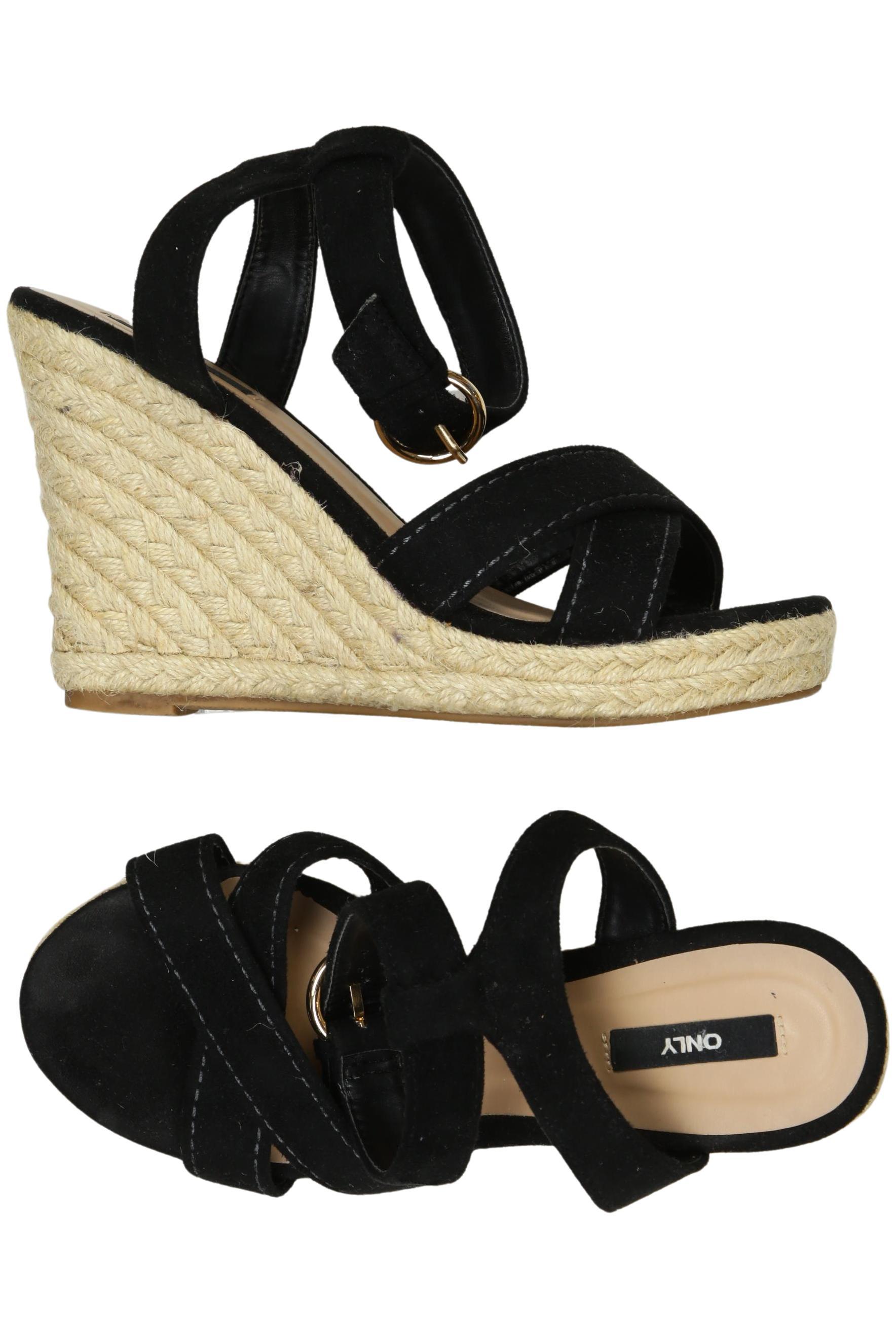 

Only Damen Sandale, schwarz, Gr. 38