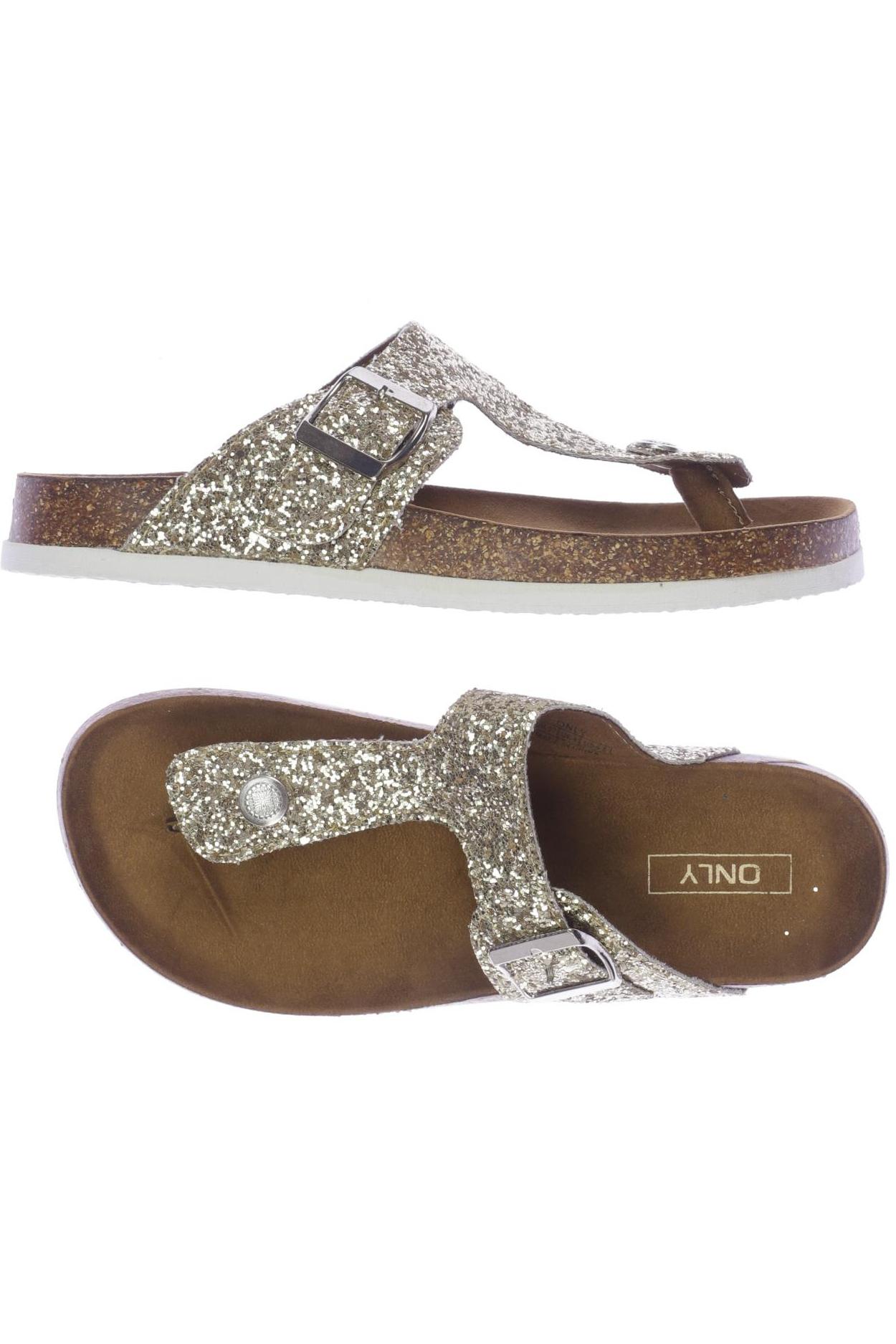 

Only Damen Sandale, gold, Gr. 37