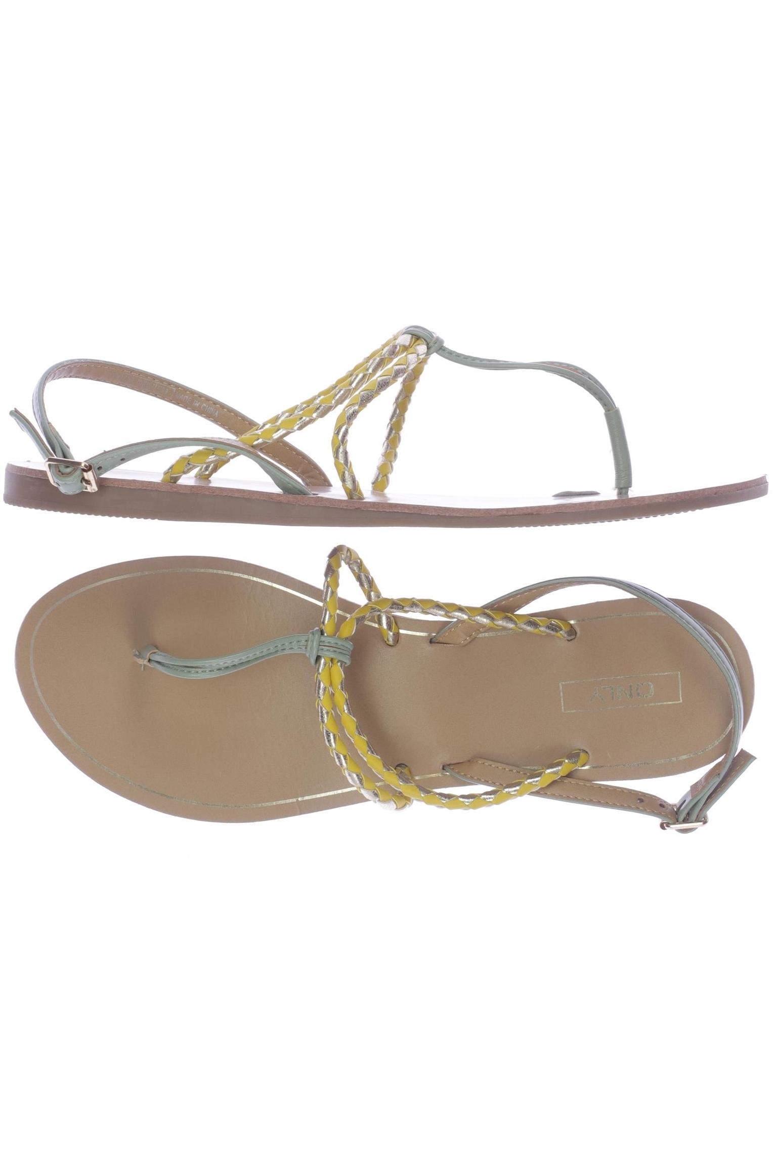 

Only Damen Sandale, gelb, Gr. 40